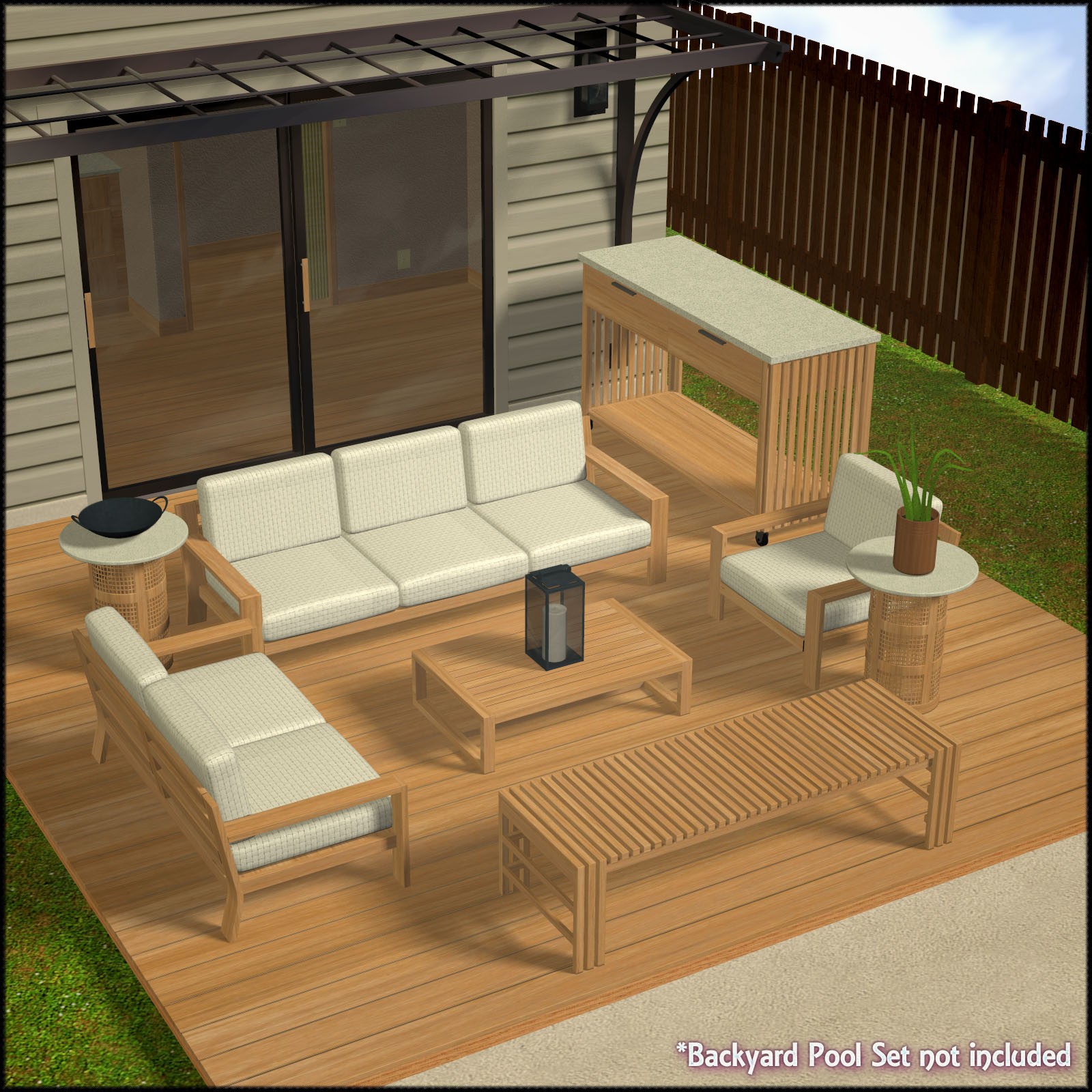 Outdoor Teak by N/A