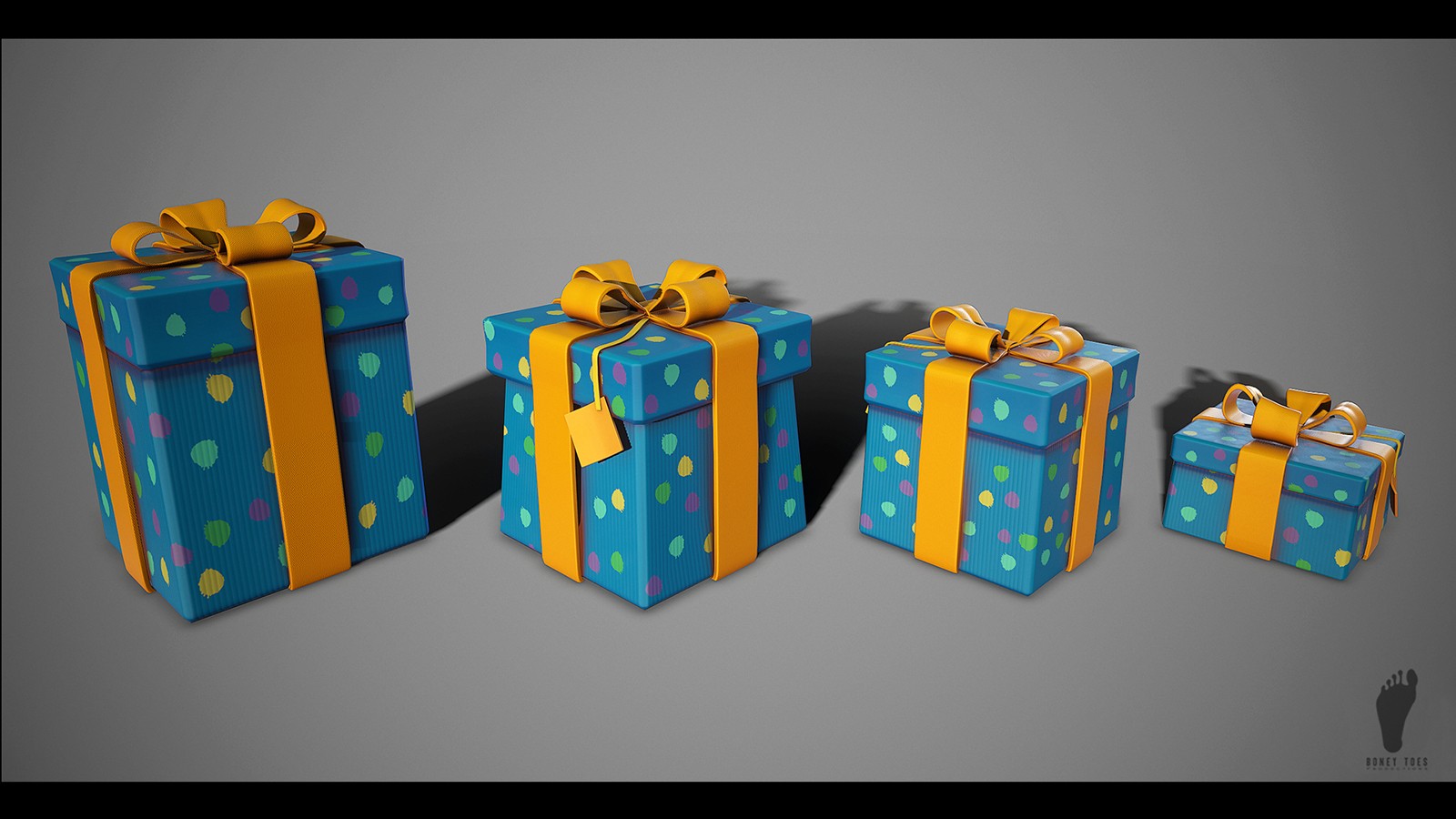 Birthday Present Gift Boxes by N/A