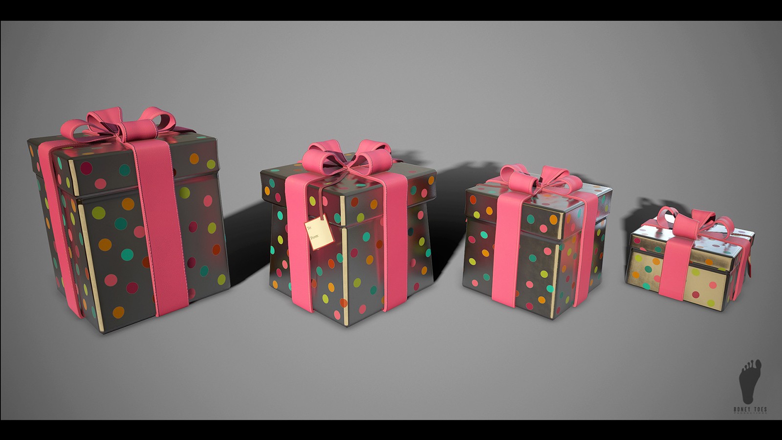 Birthday Present Gift Boxes by N/A