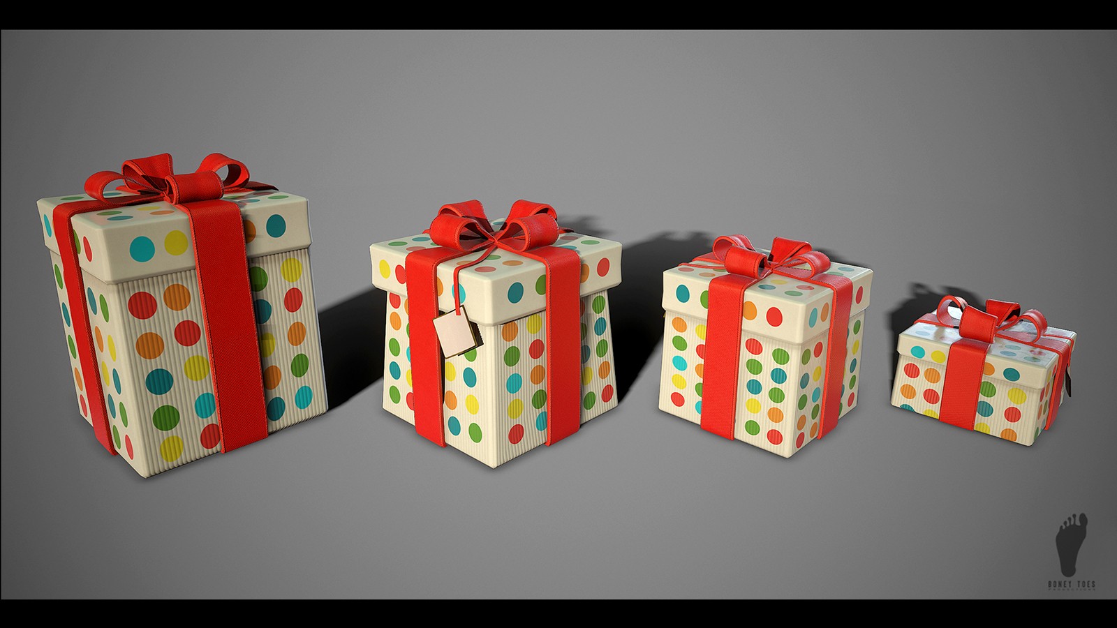 Birthday Present Gift Boxes by N/A