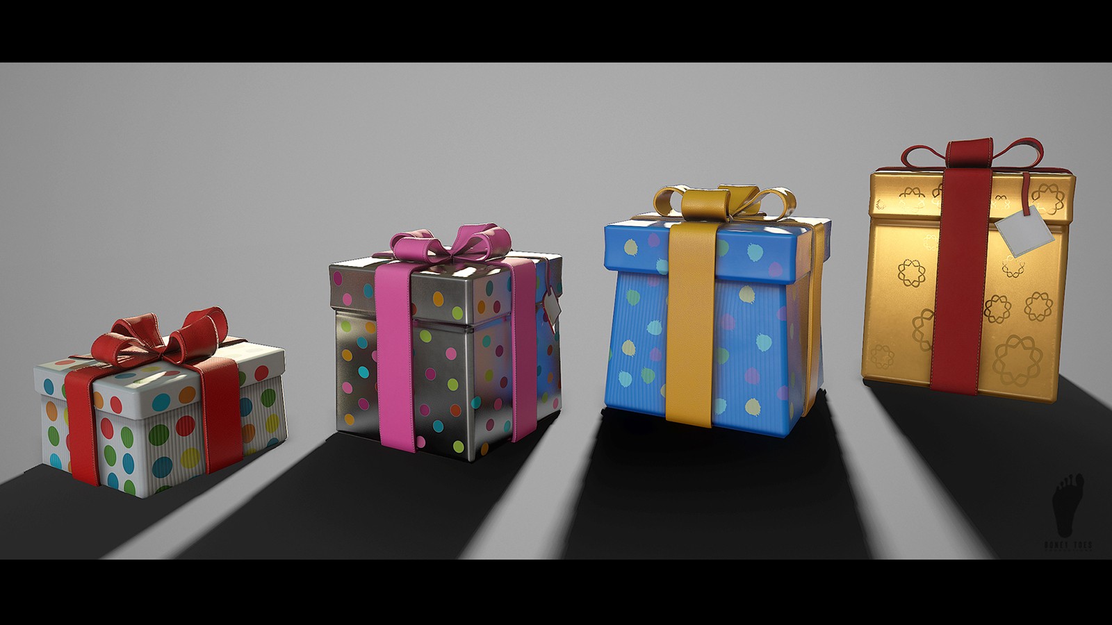 Birthday Present Gift Boxes by N/A