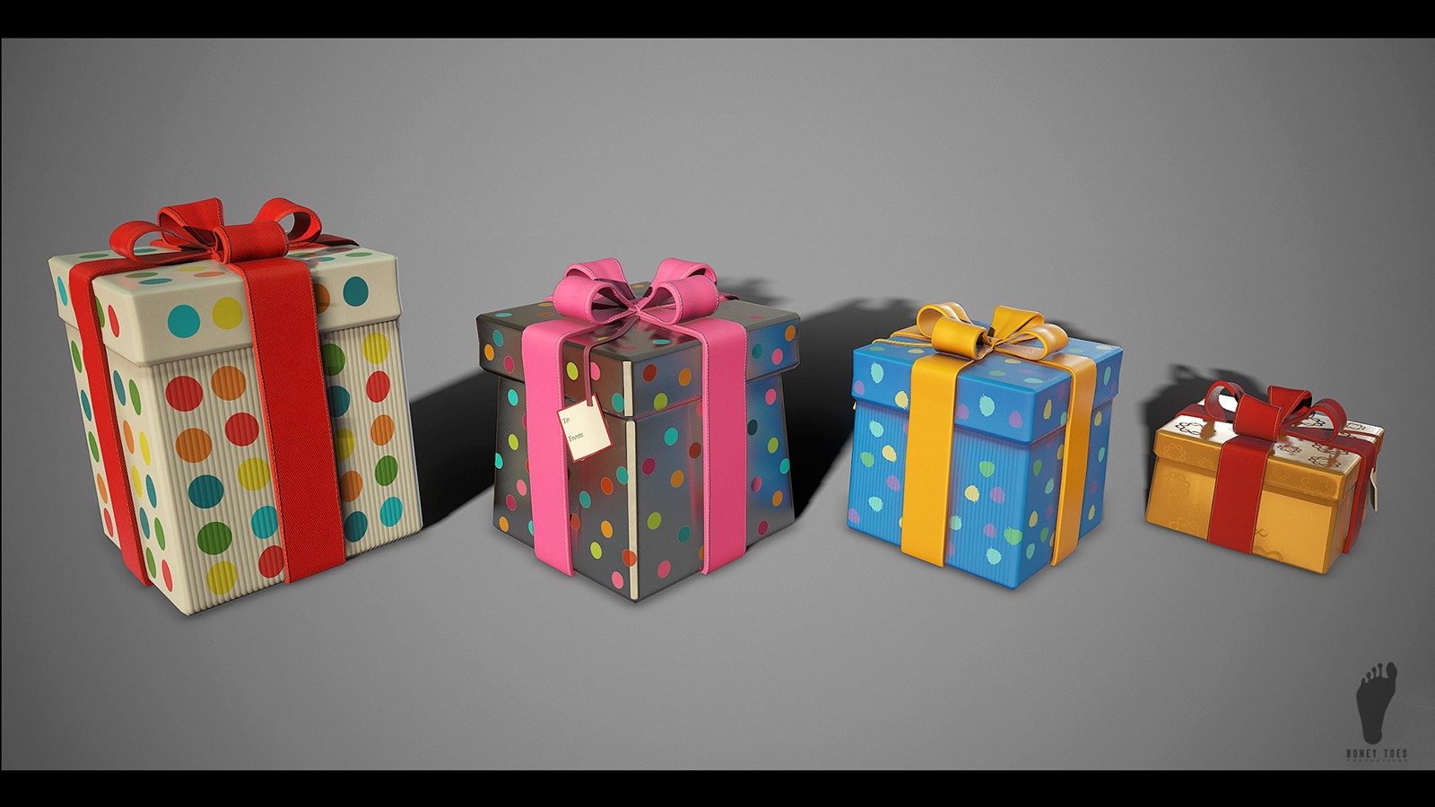 Birthday Present Gift Boxes by N/A