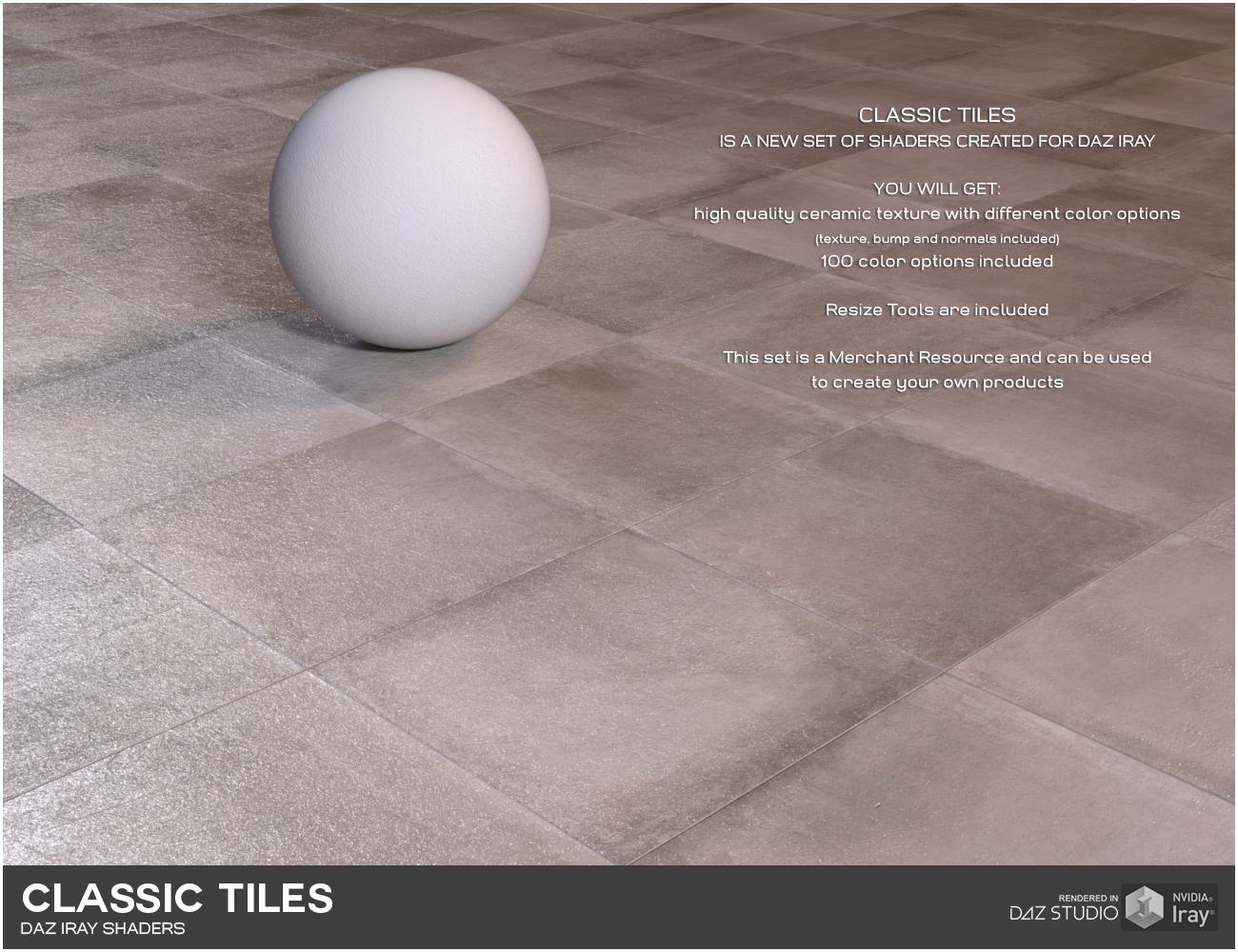 Daz Iray - Classic Tiles by N/A