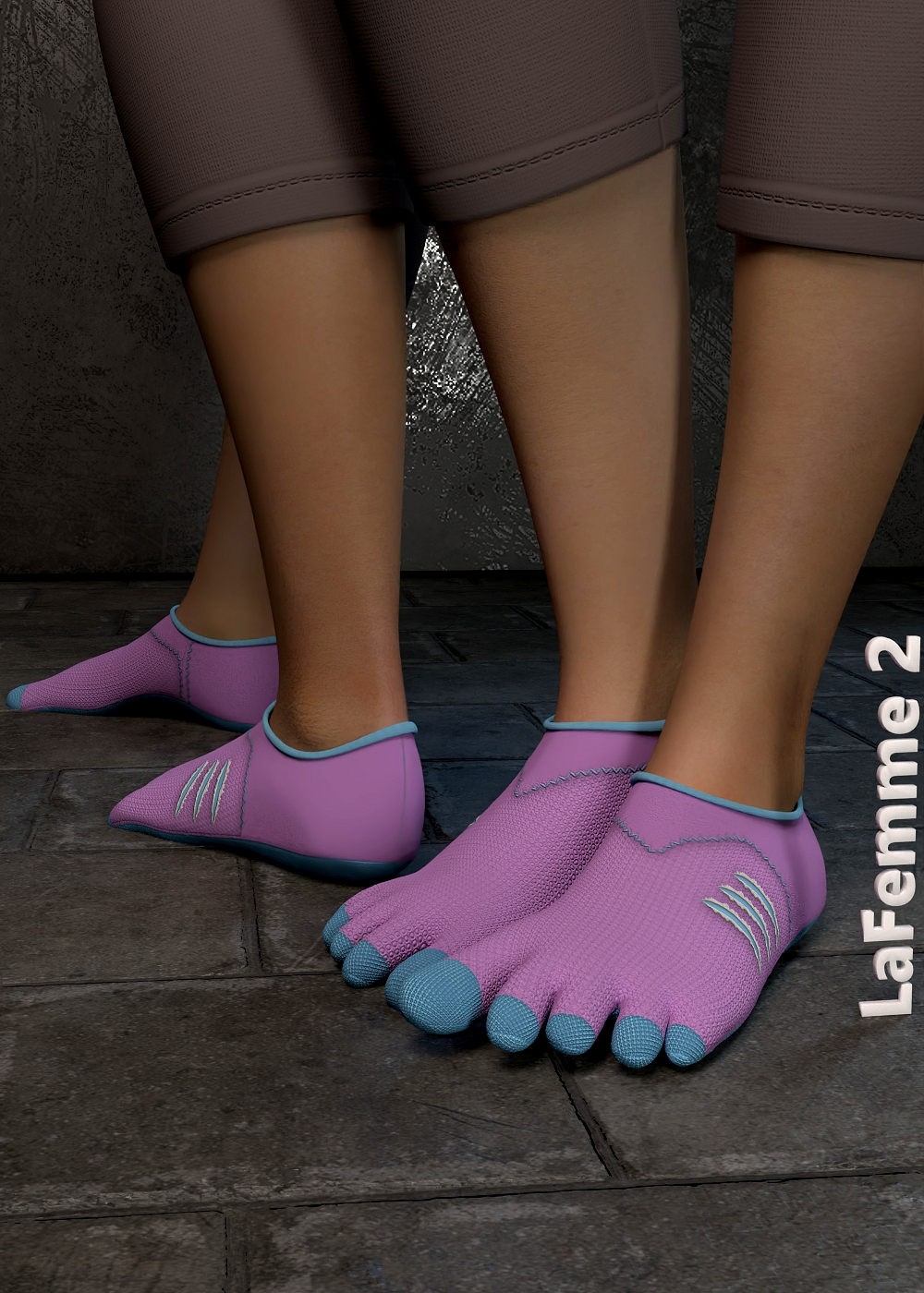 BareFoot Slipper for La Femme 2 by N/A