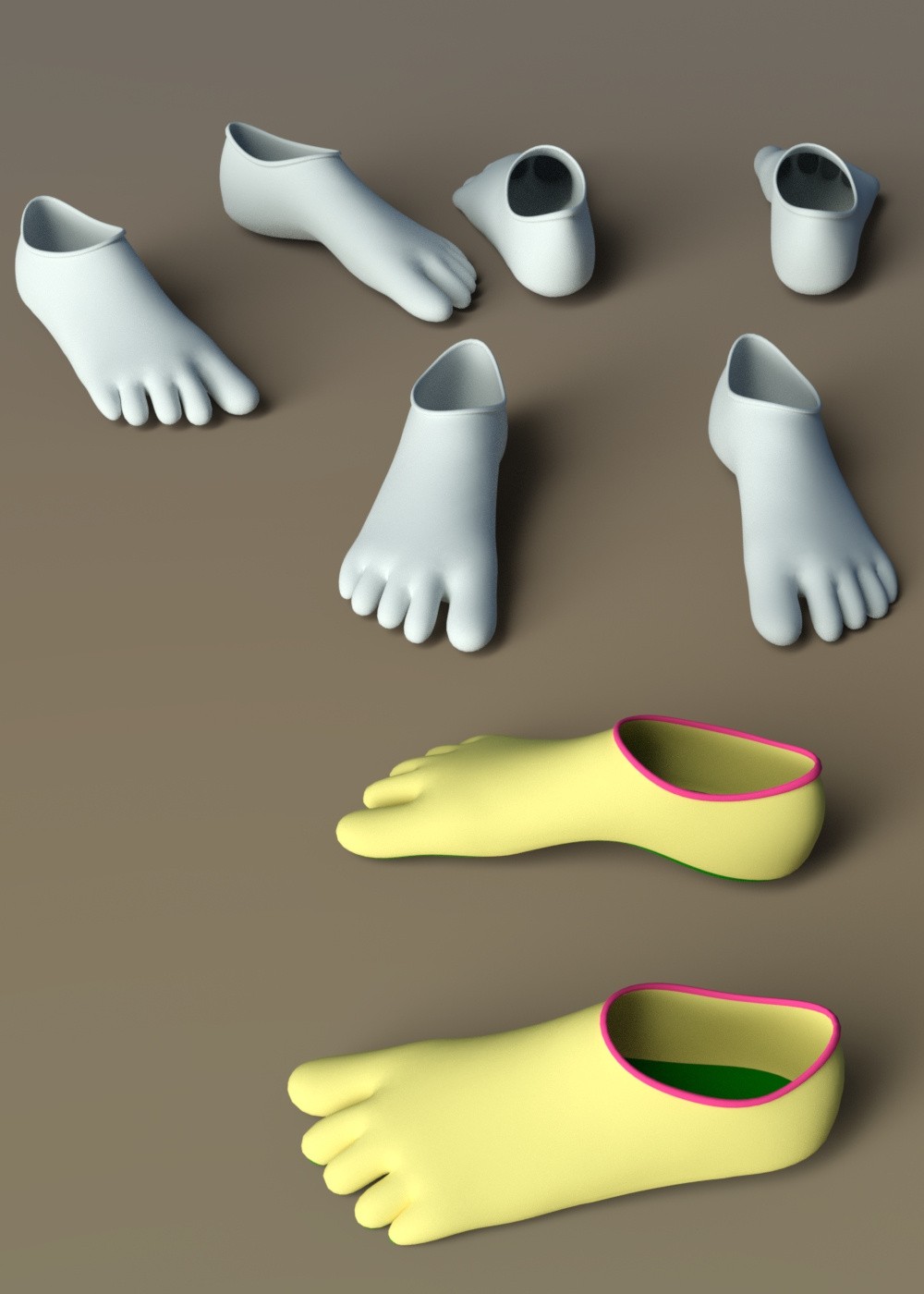 BareFoot Slipper for La Femme 2 by N/A