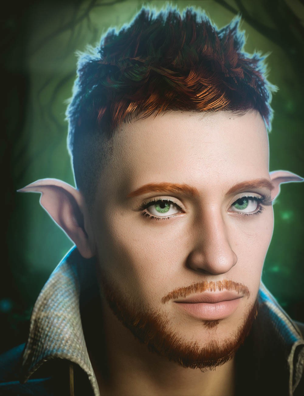 Twizted Fantasy Ears for Genesis 9 by N/A