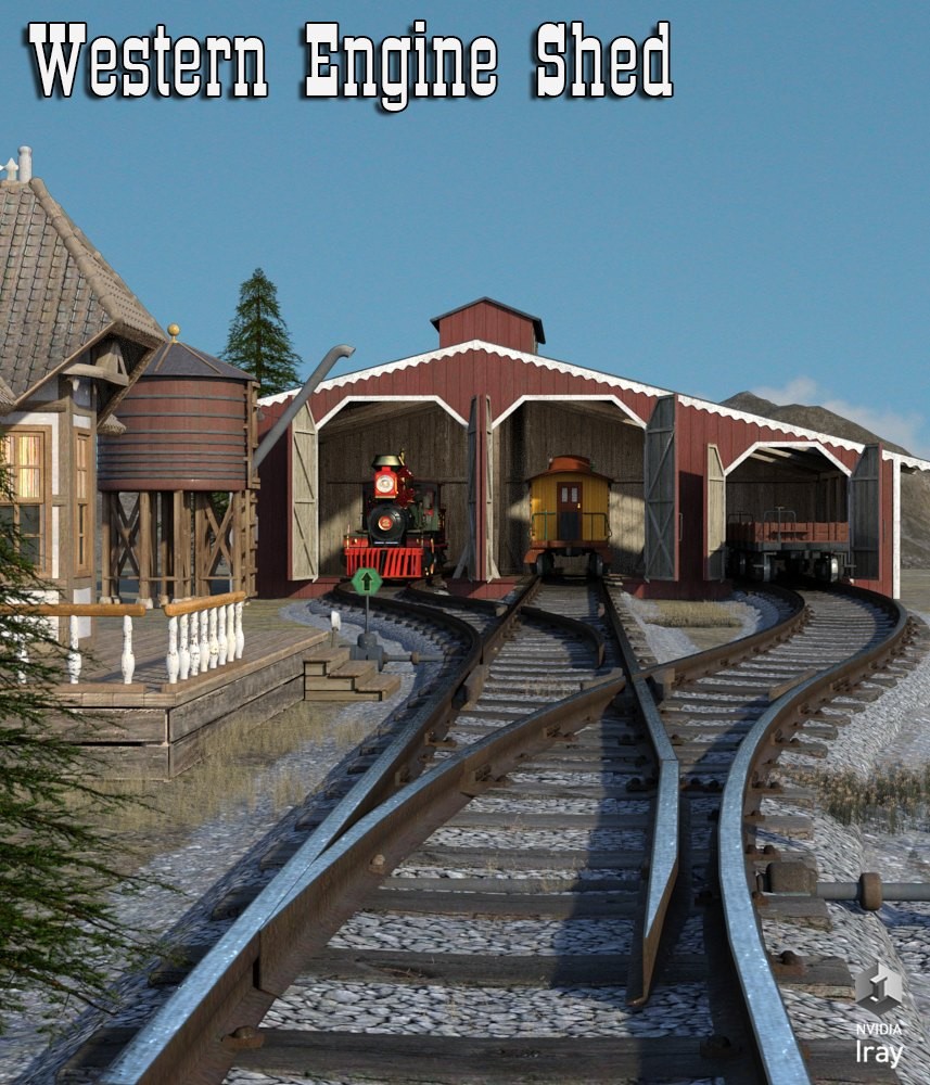 Western Engine Shed by N/A