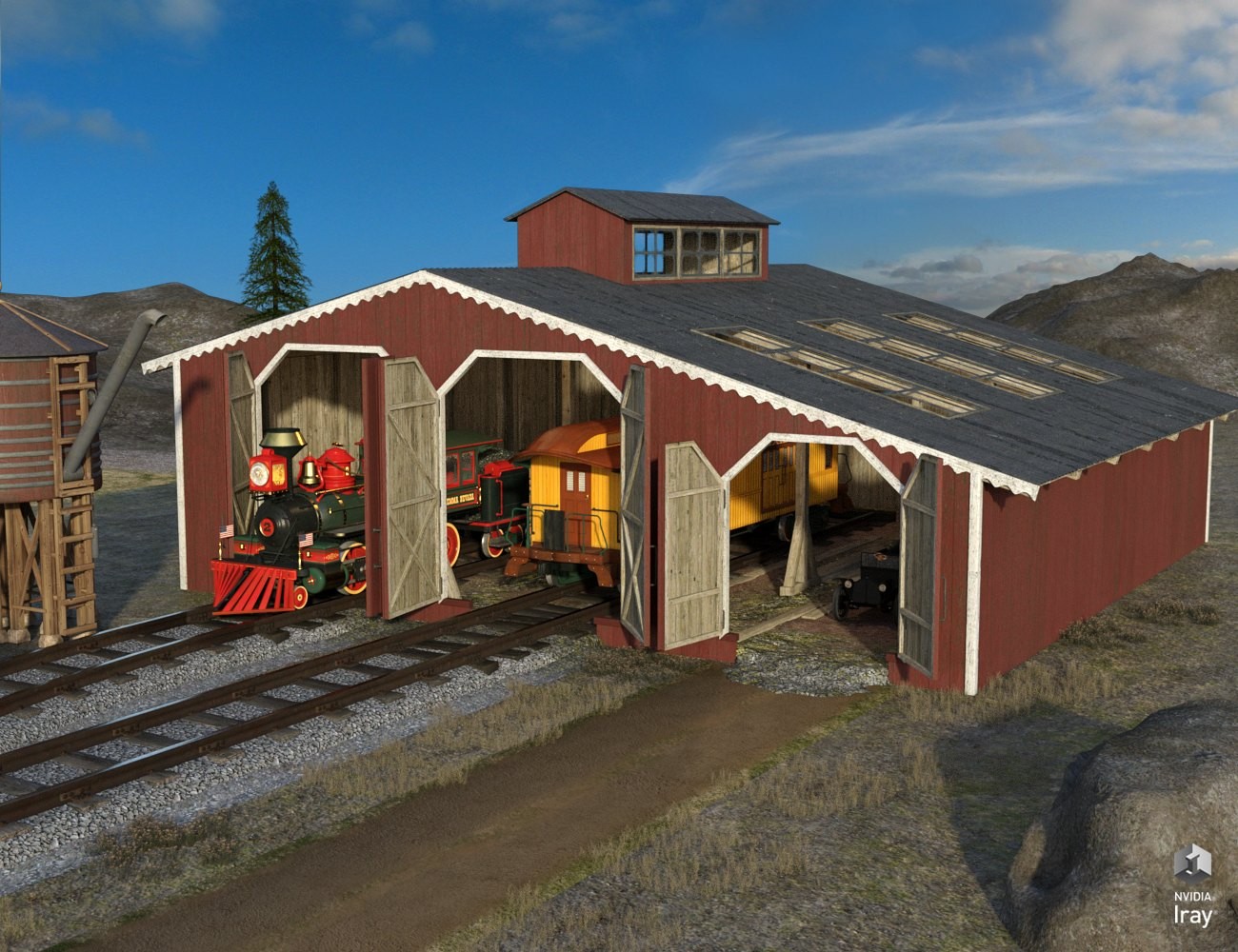 Western Engine Shed by N/A