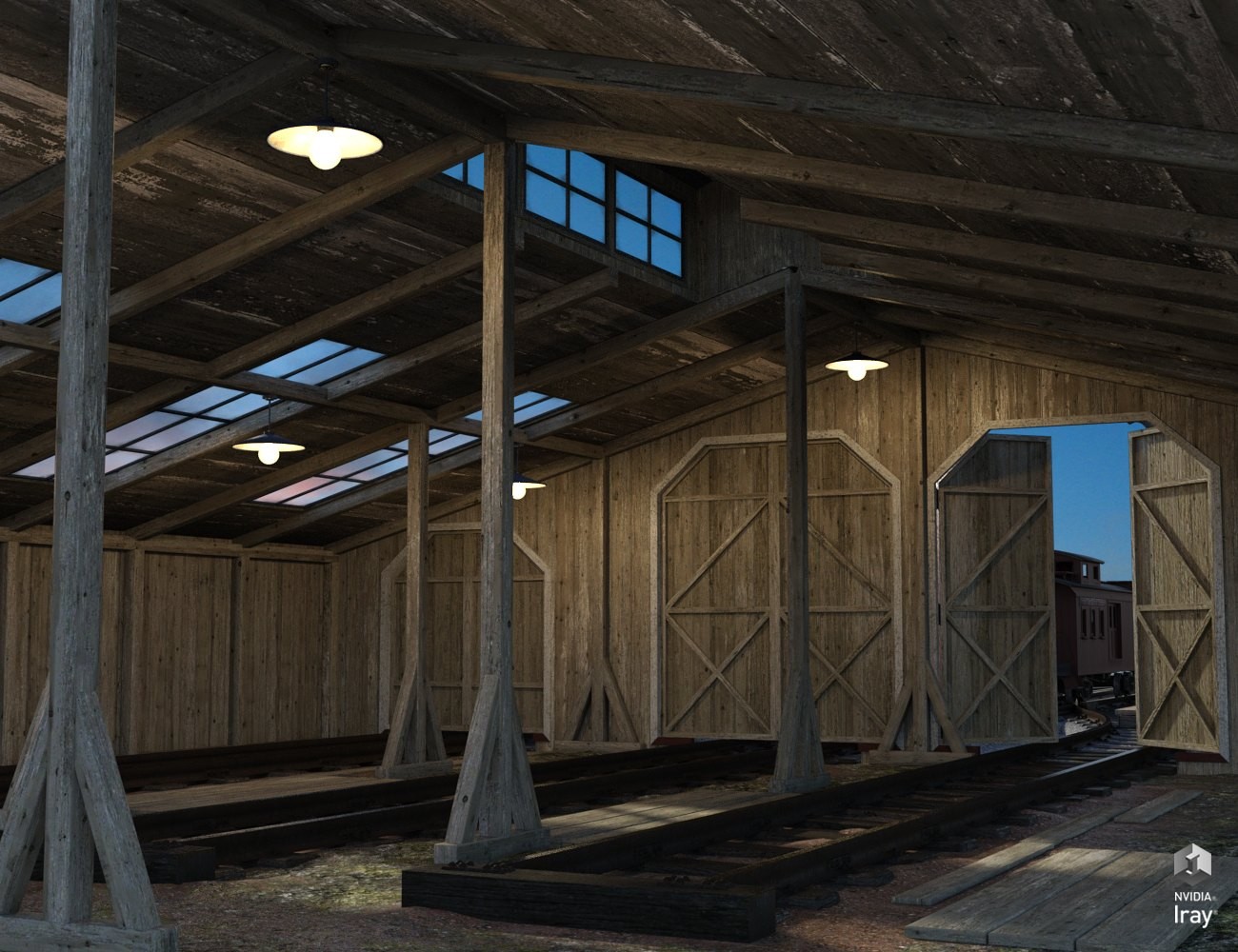 Western Engine Shed by N/A