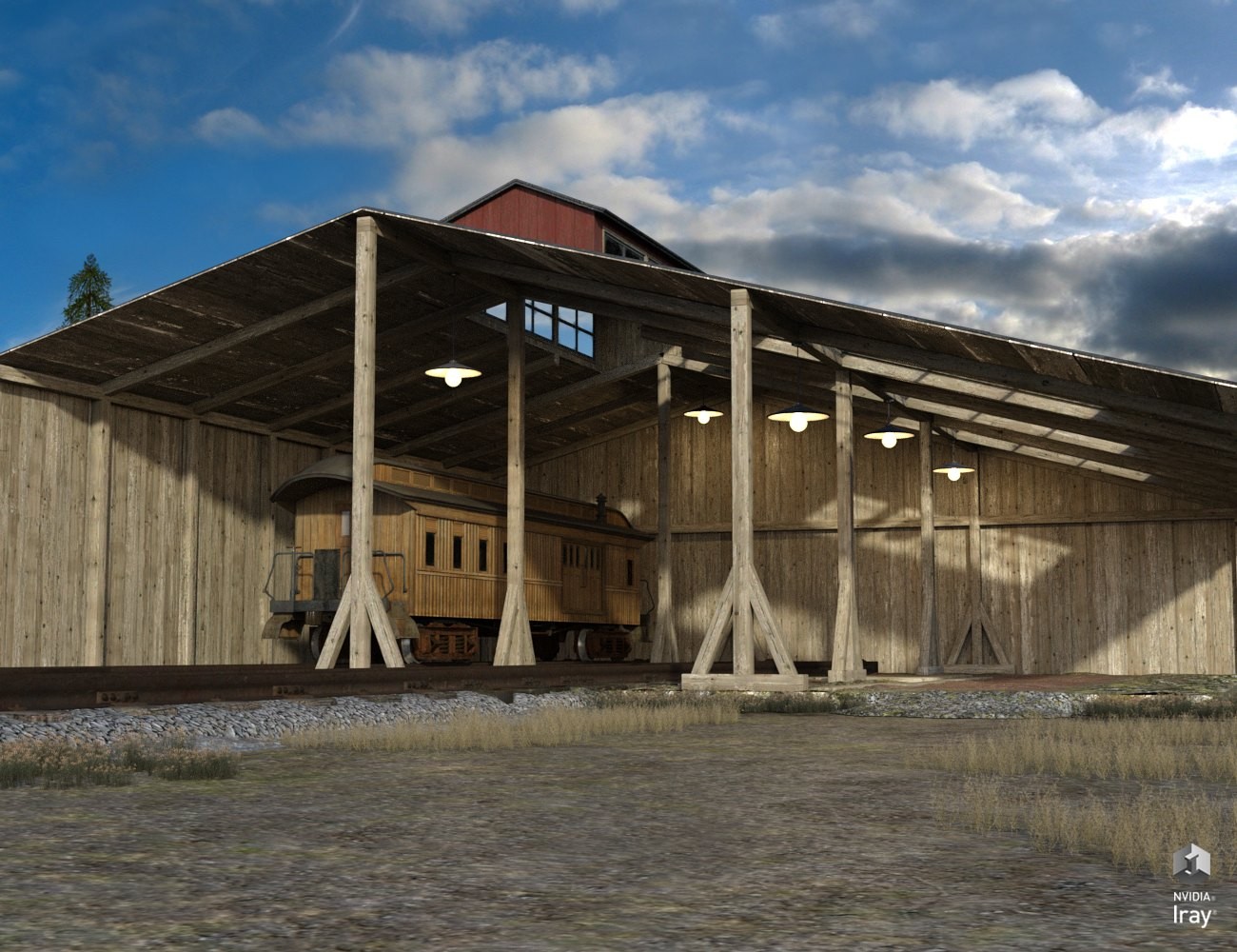 Western Engine Shed by N/A