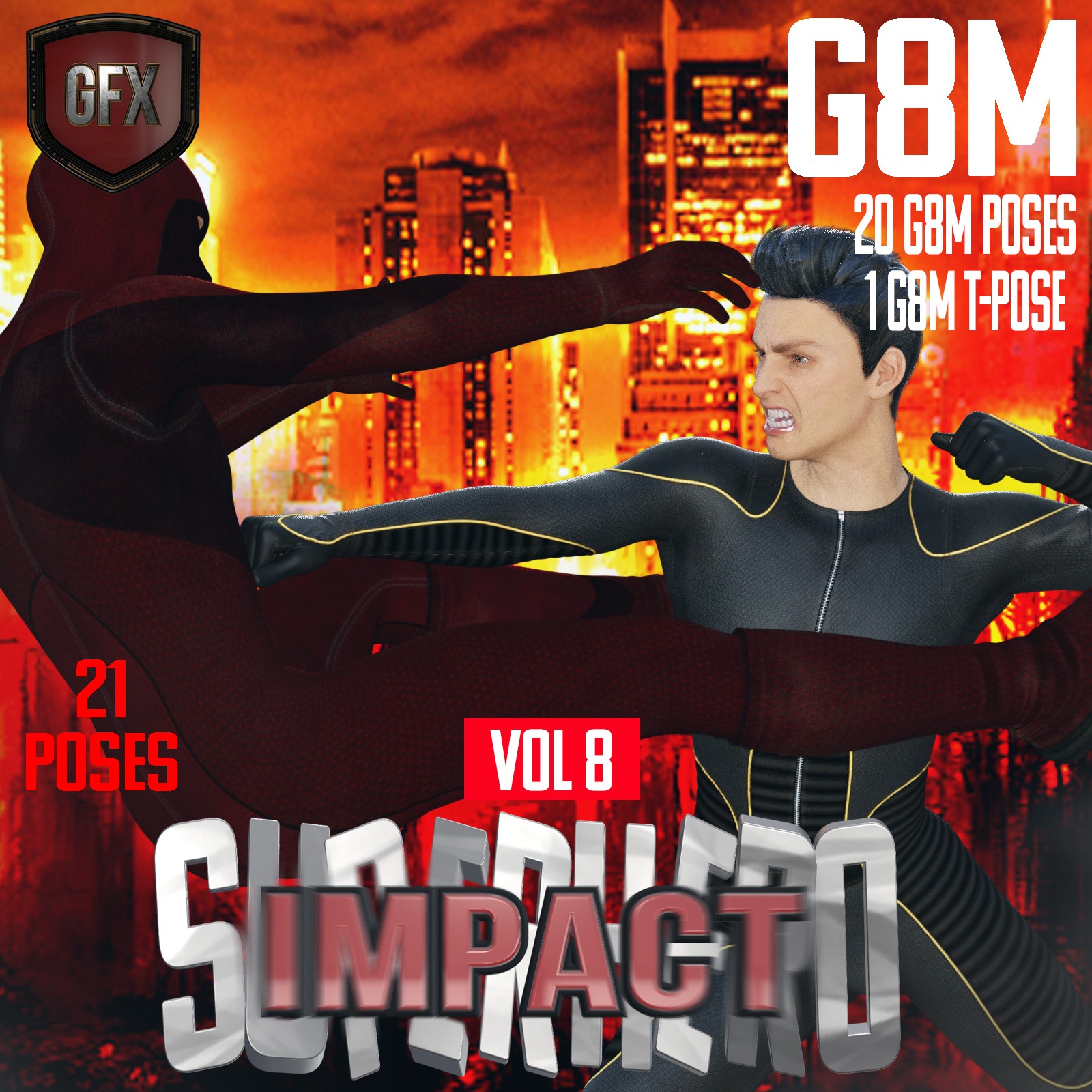 SuperHero Impact for G8M Volume 8 by N/A