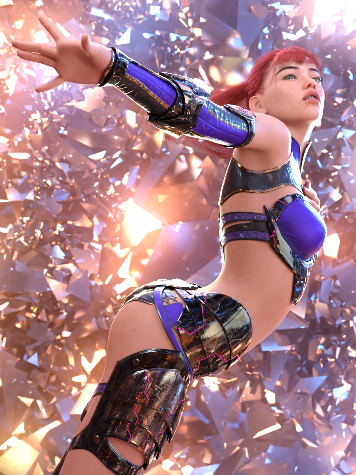 Sultry and Stylish Anime Poses for Genesis 9, 8, and 8.1 by N/A