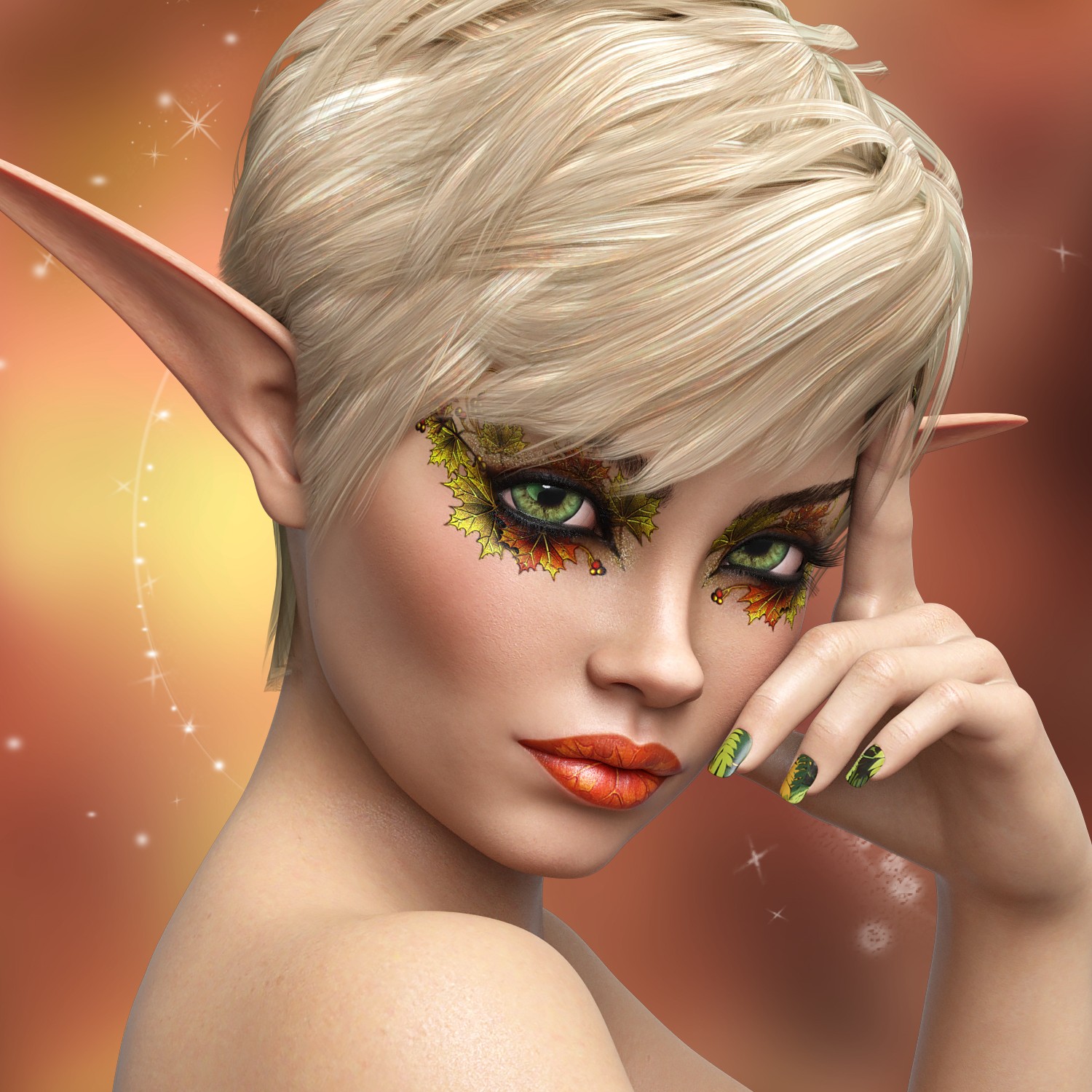 3DSilona - Maple Character & Poses for Genesis 8.1 Females by N/A