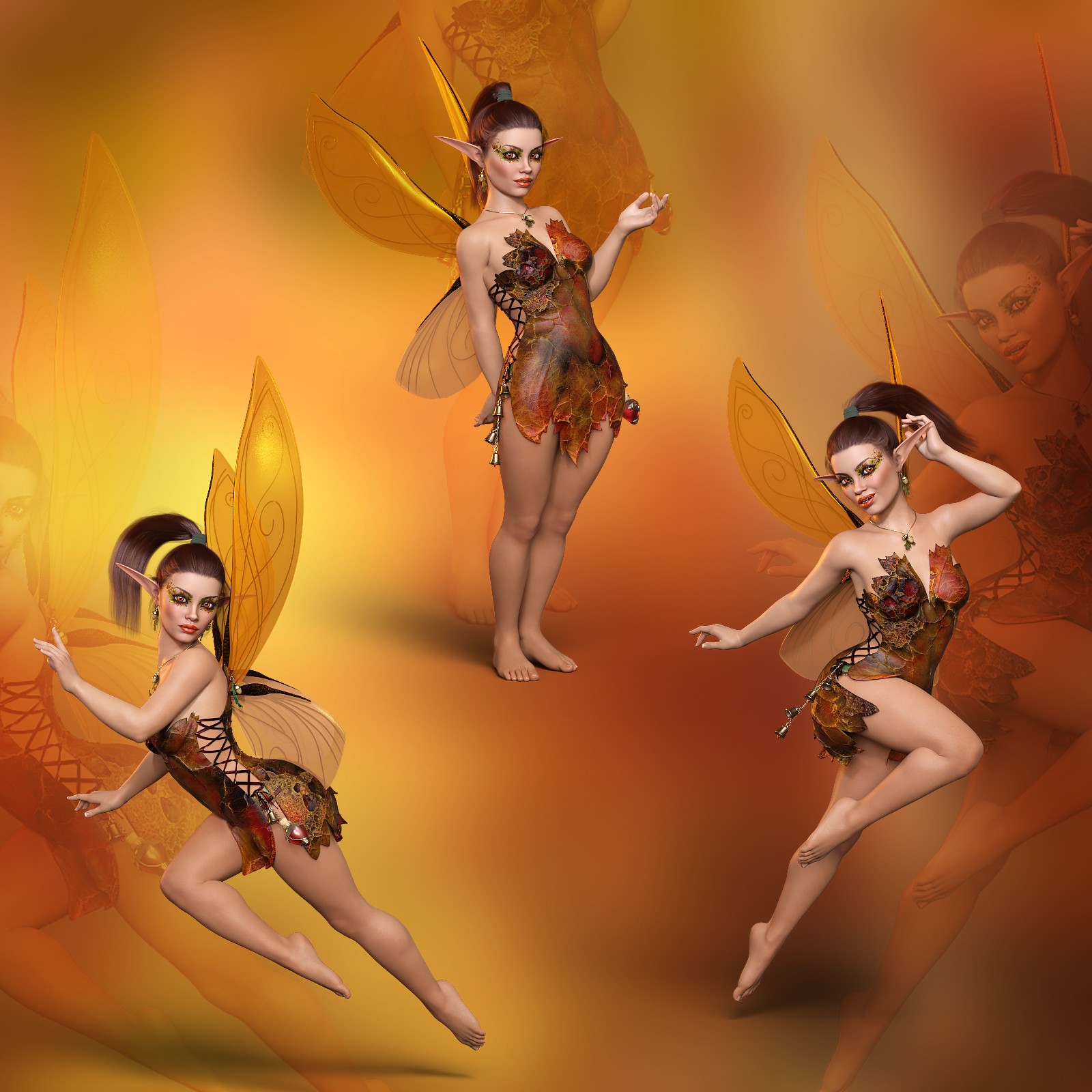 3DSilona - Maple Character & Poses for Genesis 8.1 Females by N/A