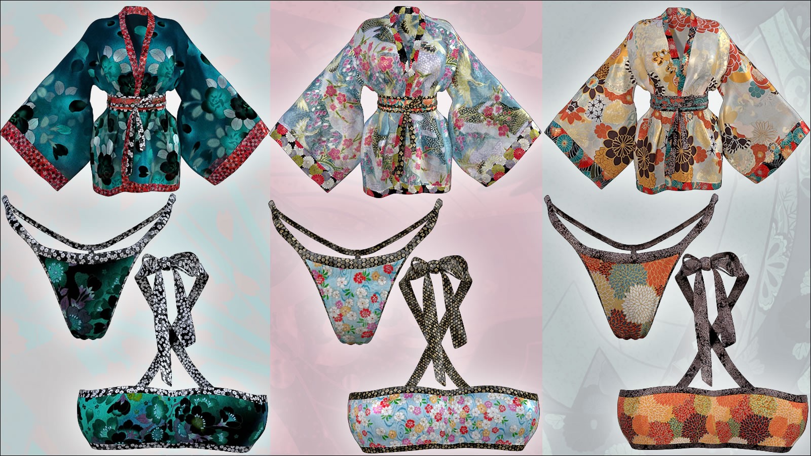 Karafuru for the Japanese Kimono dforce by N/A
