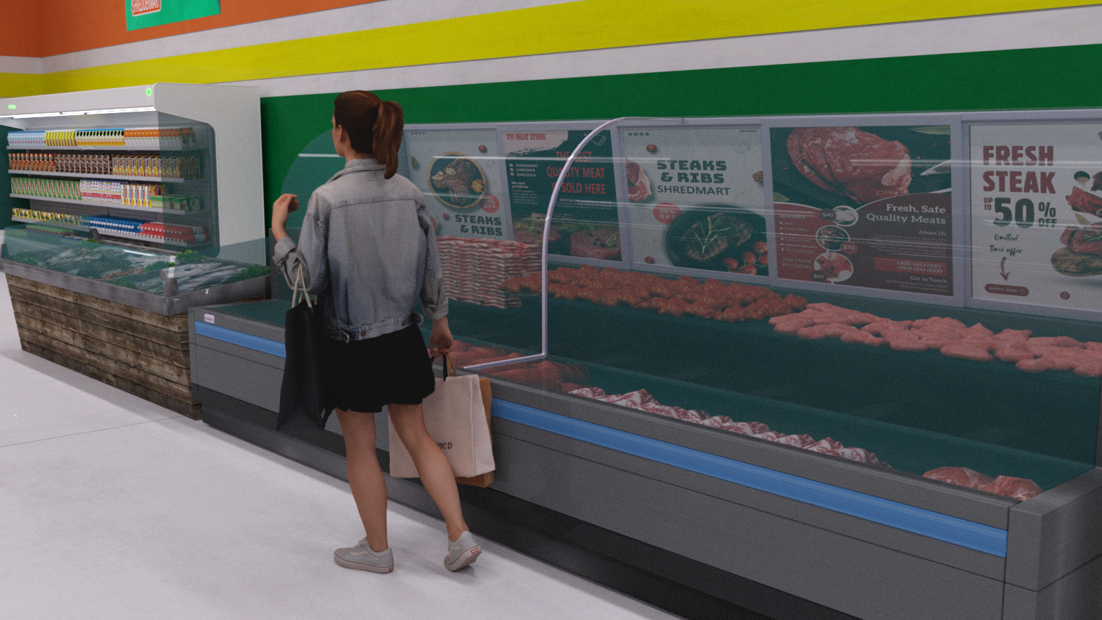 Supermarket for DAZ by N/A
