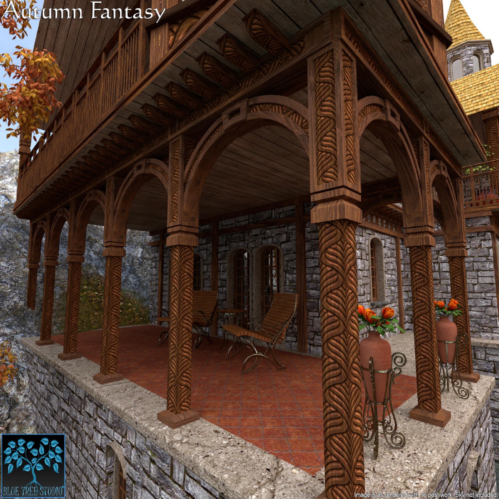 Autumn Fantasy for Poser by N/A