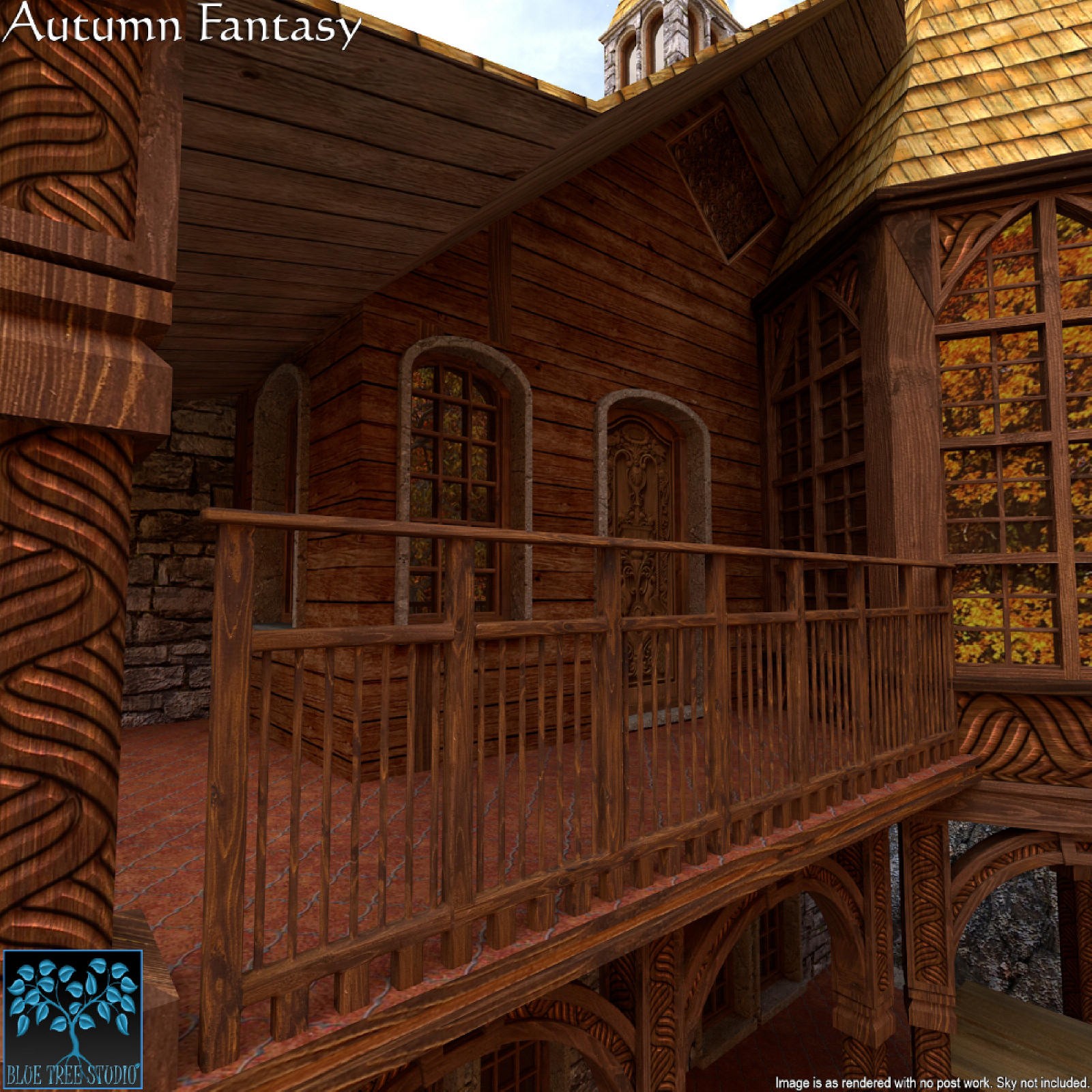 Autumn Fantasy for Poser by N/A