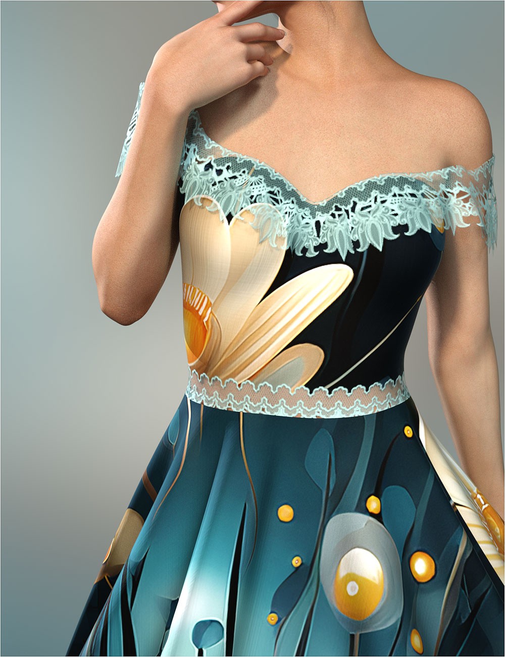Milady For dForce Wishful Princess Dress by N/A
