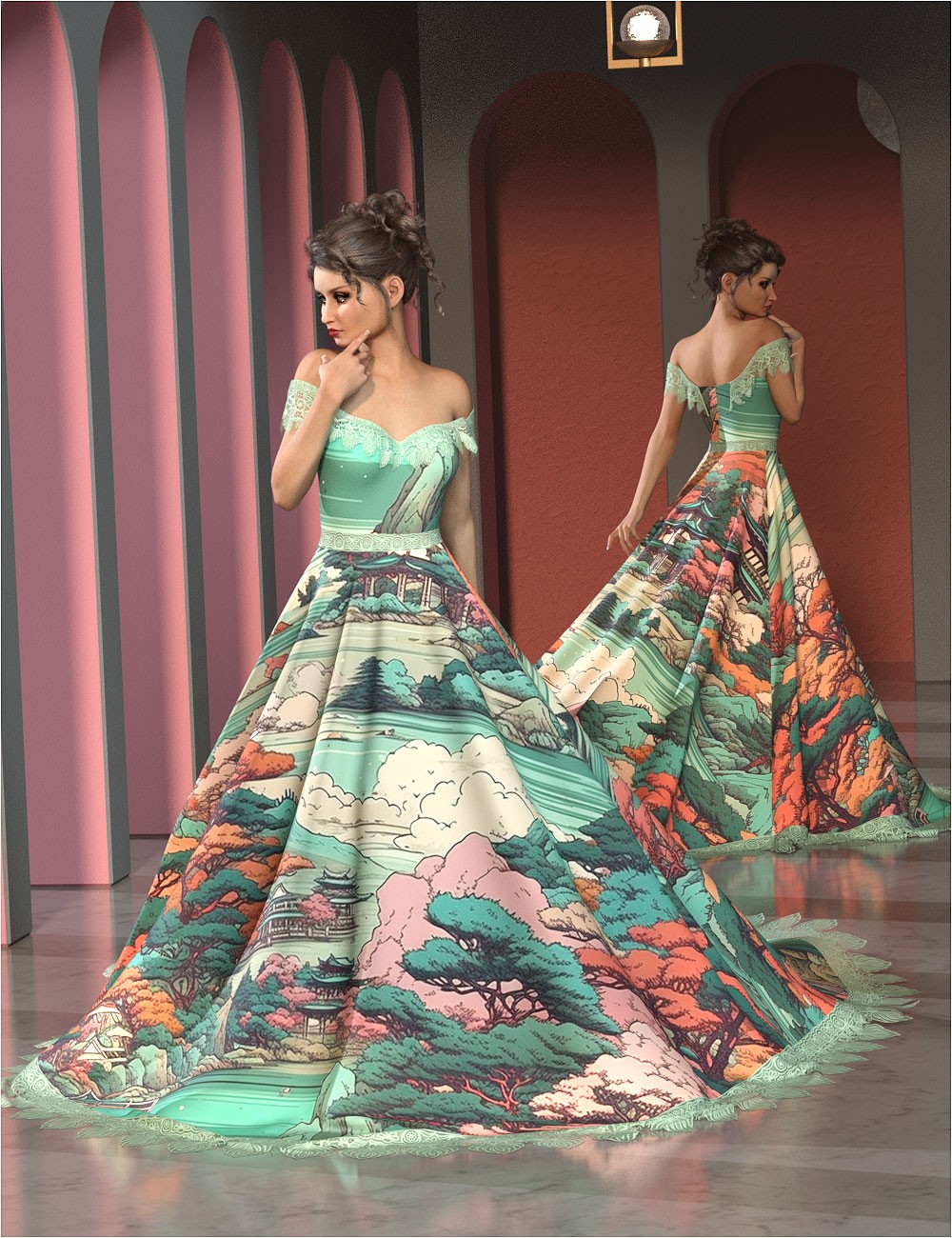 Milady For dForce Wishful Princess Dress by N/A