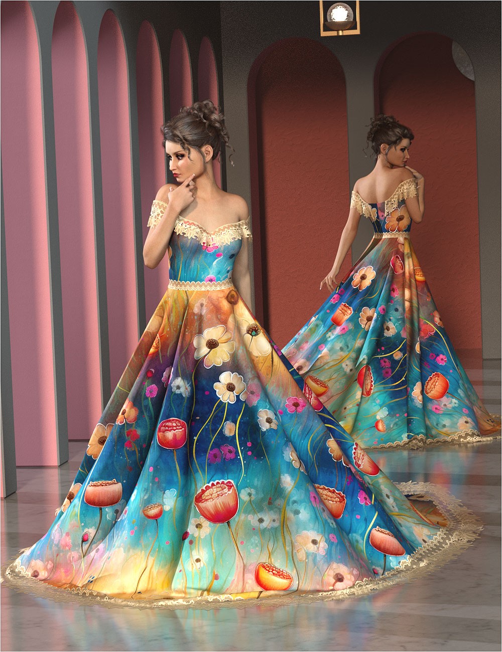 Milady For dForce Wishful Princess Dress by N/A