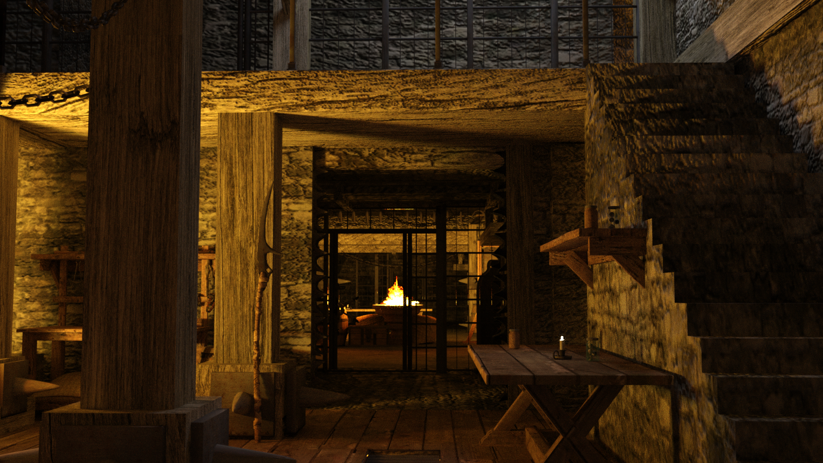 Raven Keep for DAZ by N/A