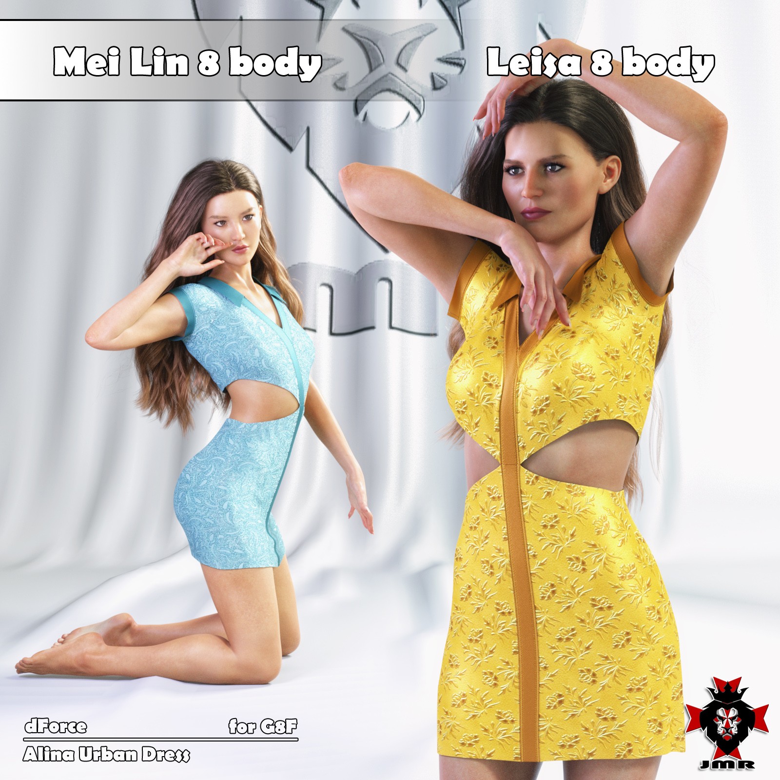 JMR dForce Alina Urban Dress for G8F by N/A