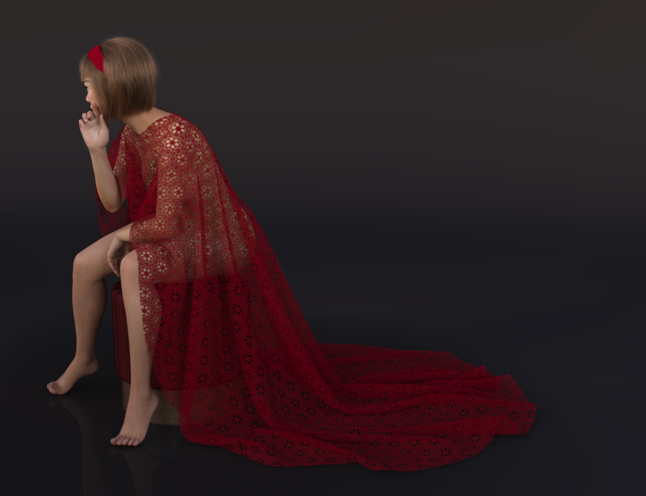 Daz Iray - Lace Nets by N/A