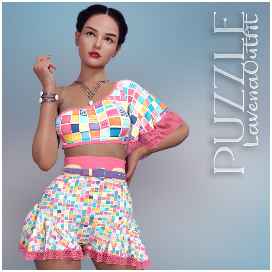 Puzzle Lavena Outfit G9F by N/A