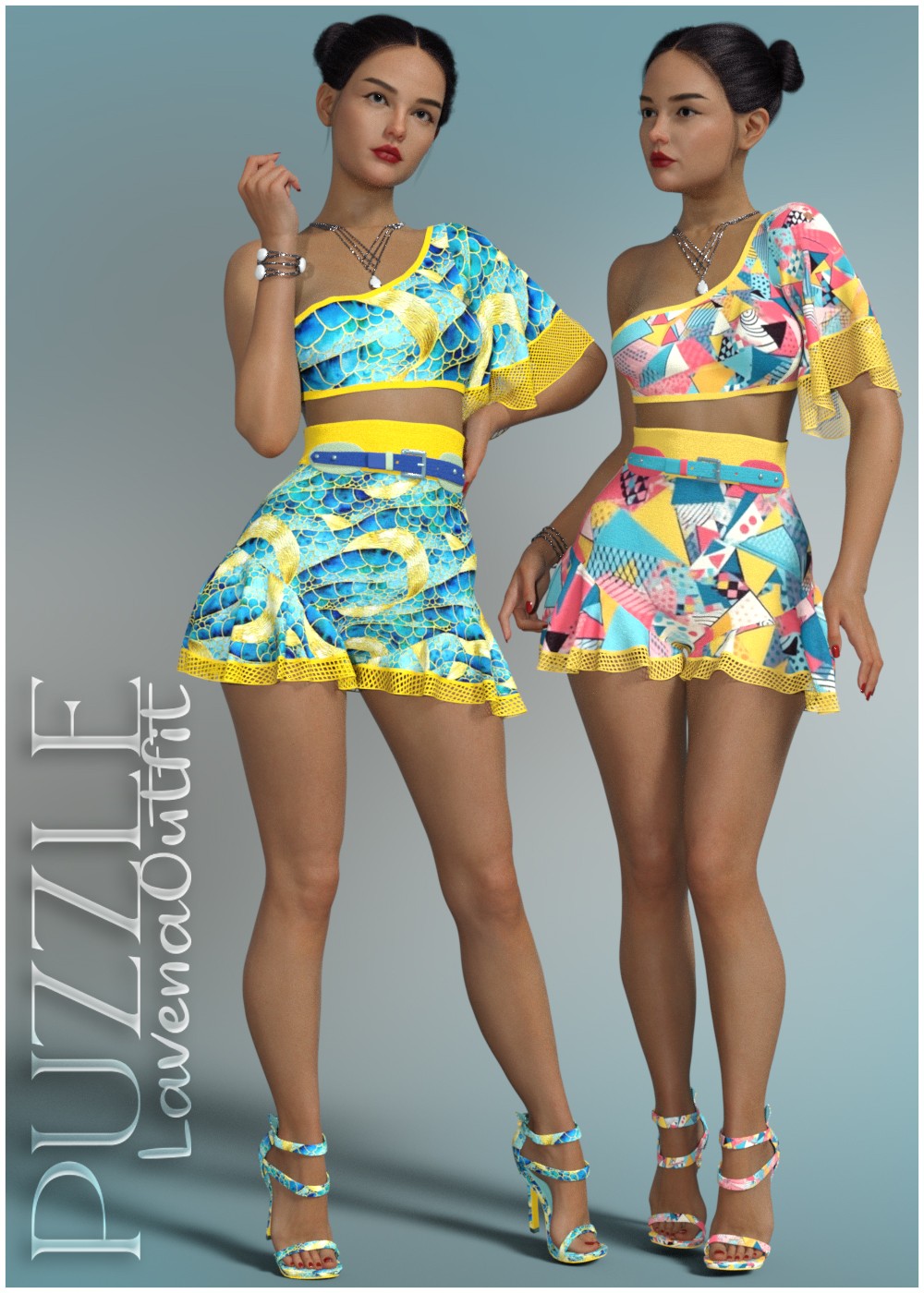 Puzzle Lavena Outfit G9F by N/A
