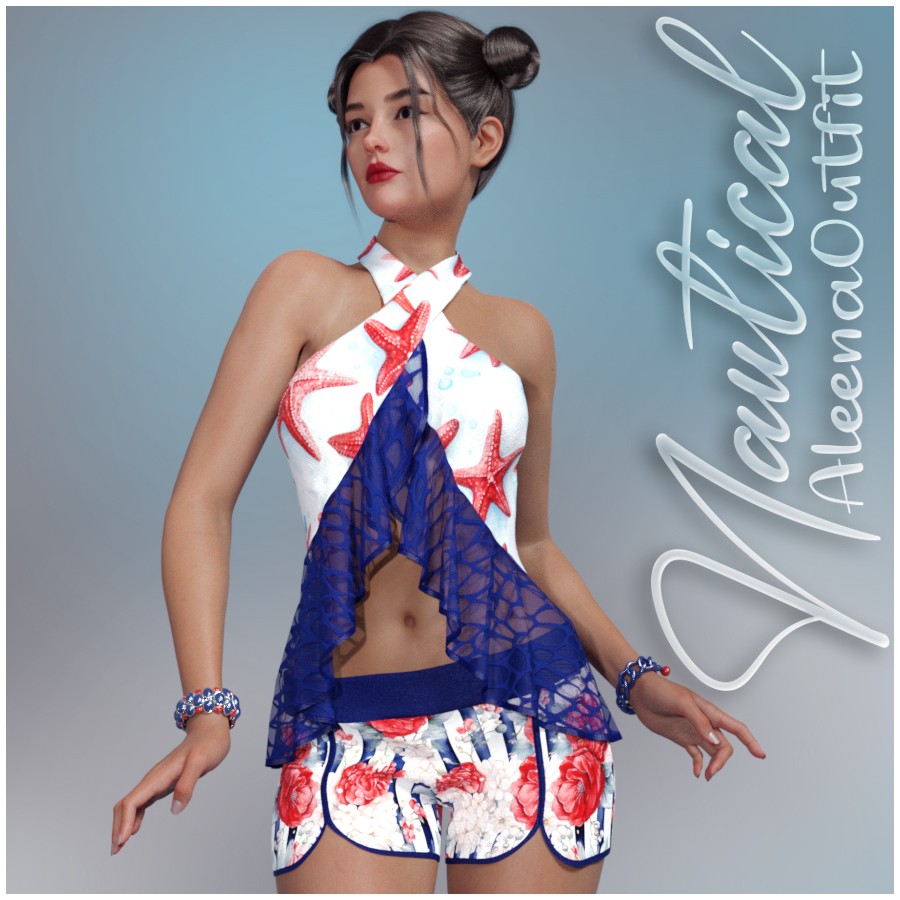 Nautical Aleena Outfit G9F by N/A