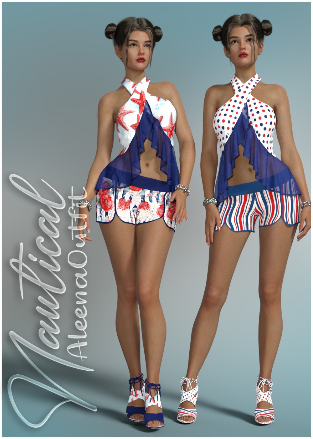 Nautical Aleena Outfit G9F by N/A