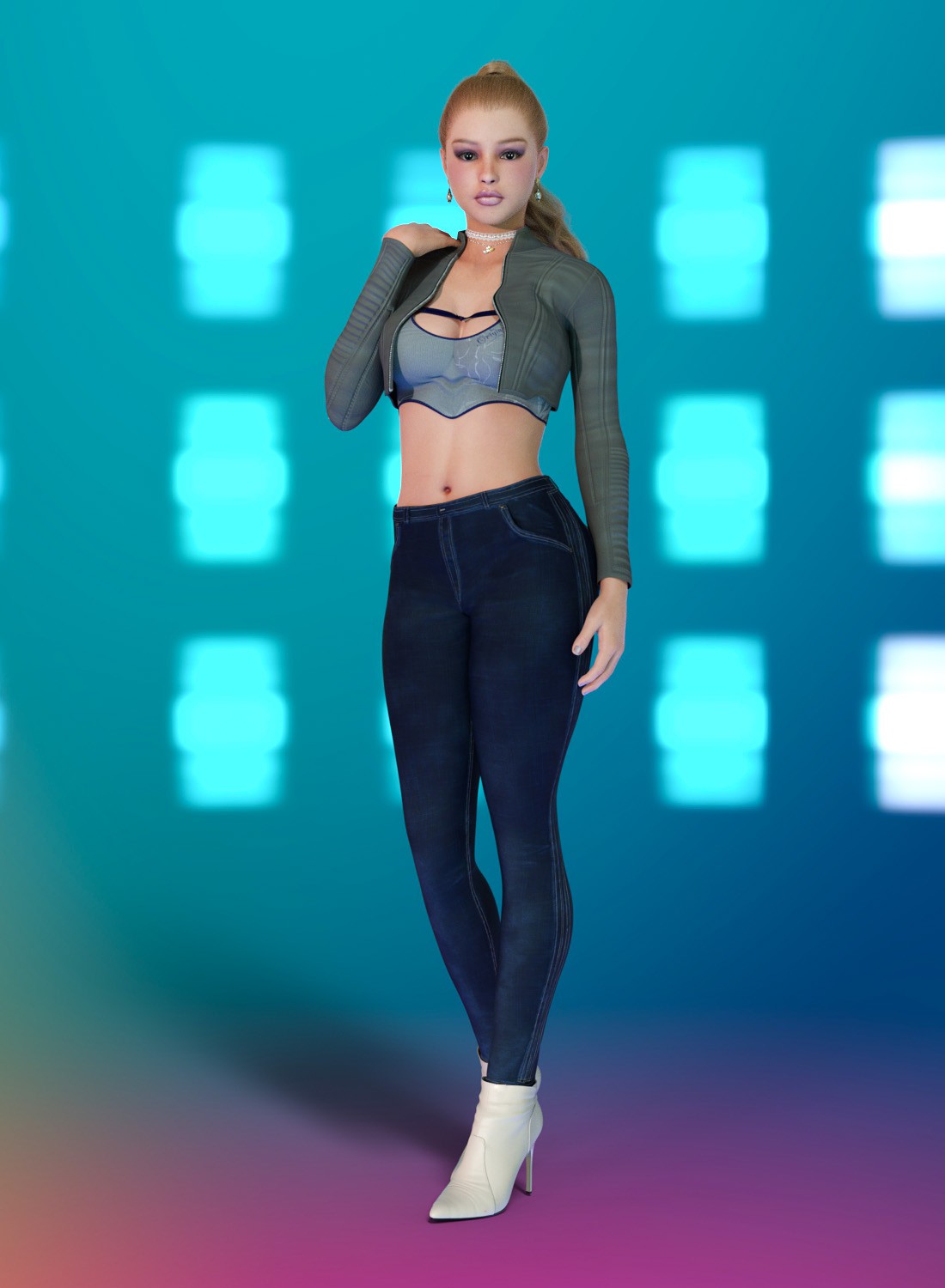 Model Girls Poses For G8/8.1/9 by N/A