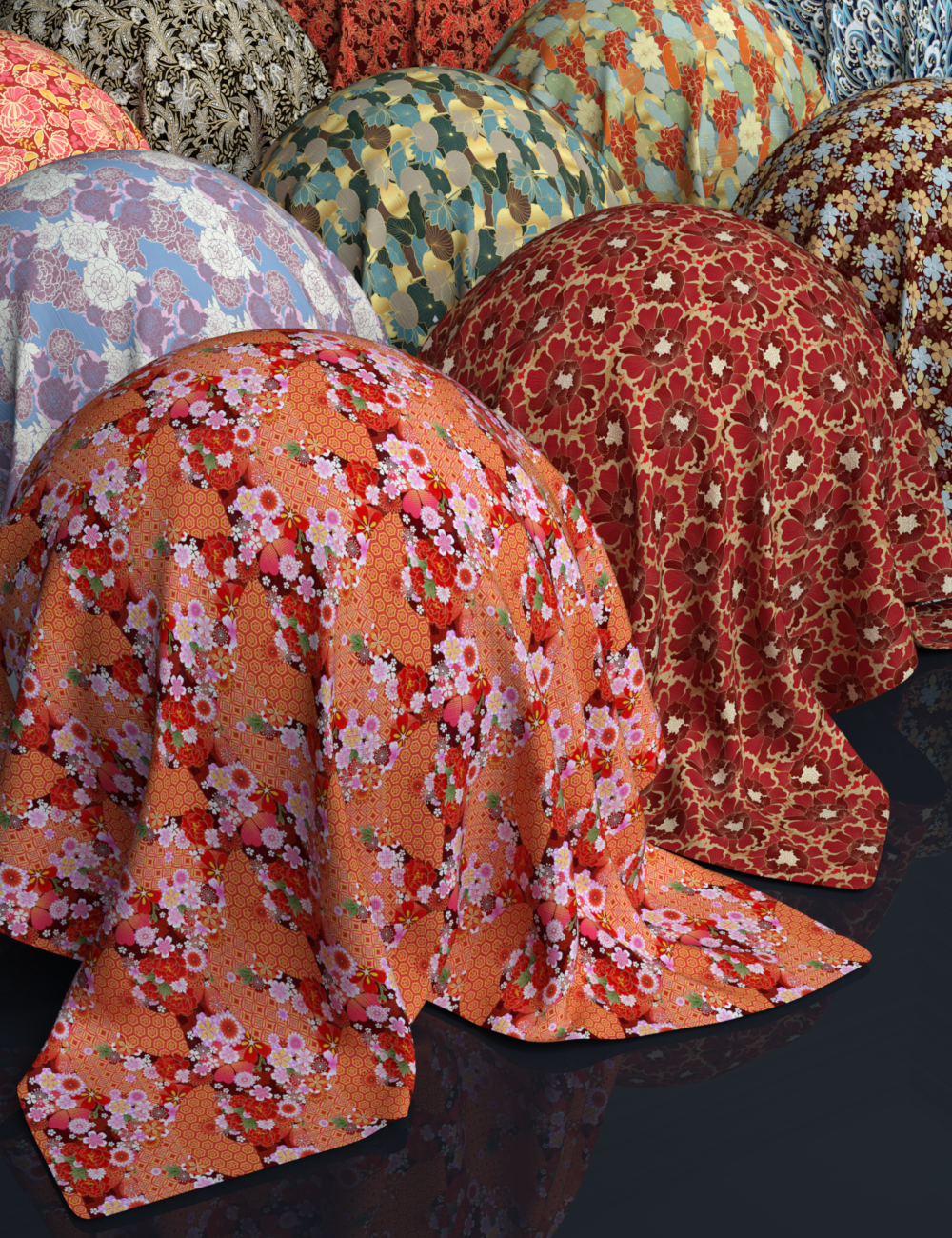 Daz Iray - Asian Silk by N/A
