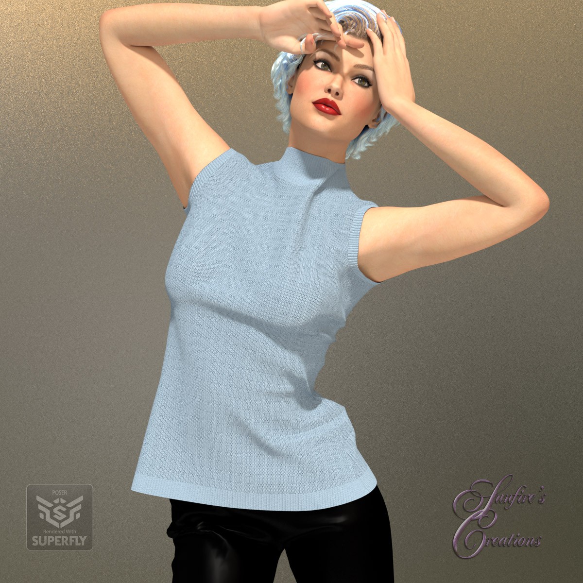 Mock Turtleneck for Dawn by N/A