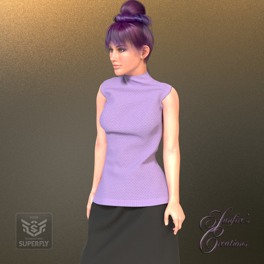 Mock Turtleneck for Dawn by N/A