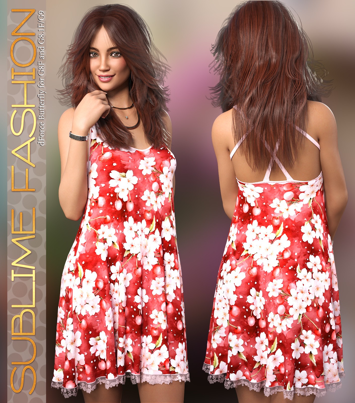 Sublime Fashion dForce Butterfly for G8F and G8.1F and G9 by N/A