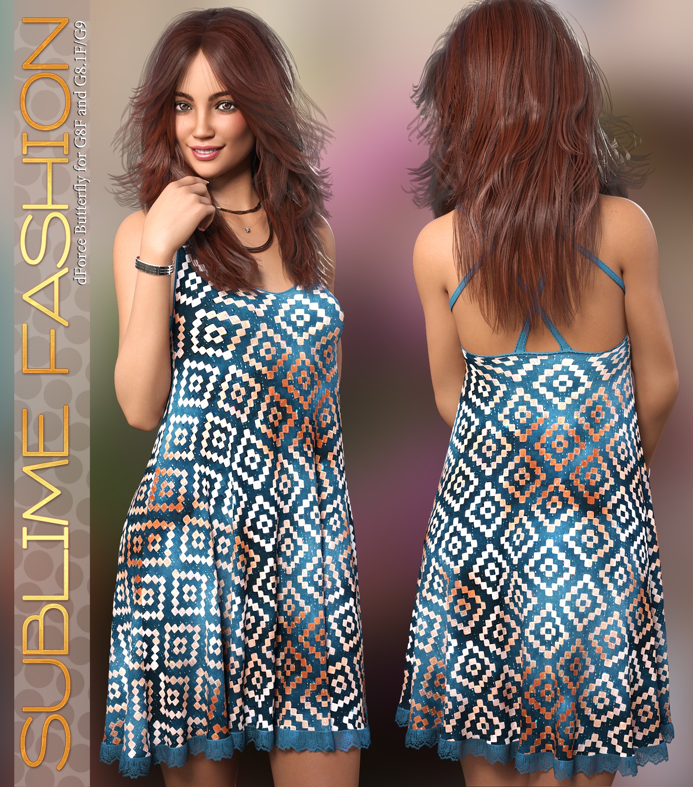 Sublime Fashion dForce Butterfly for G8F and G8.1F and G9 by N/A