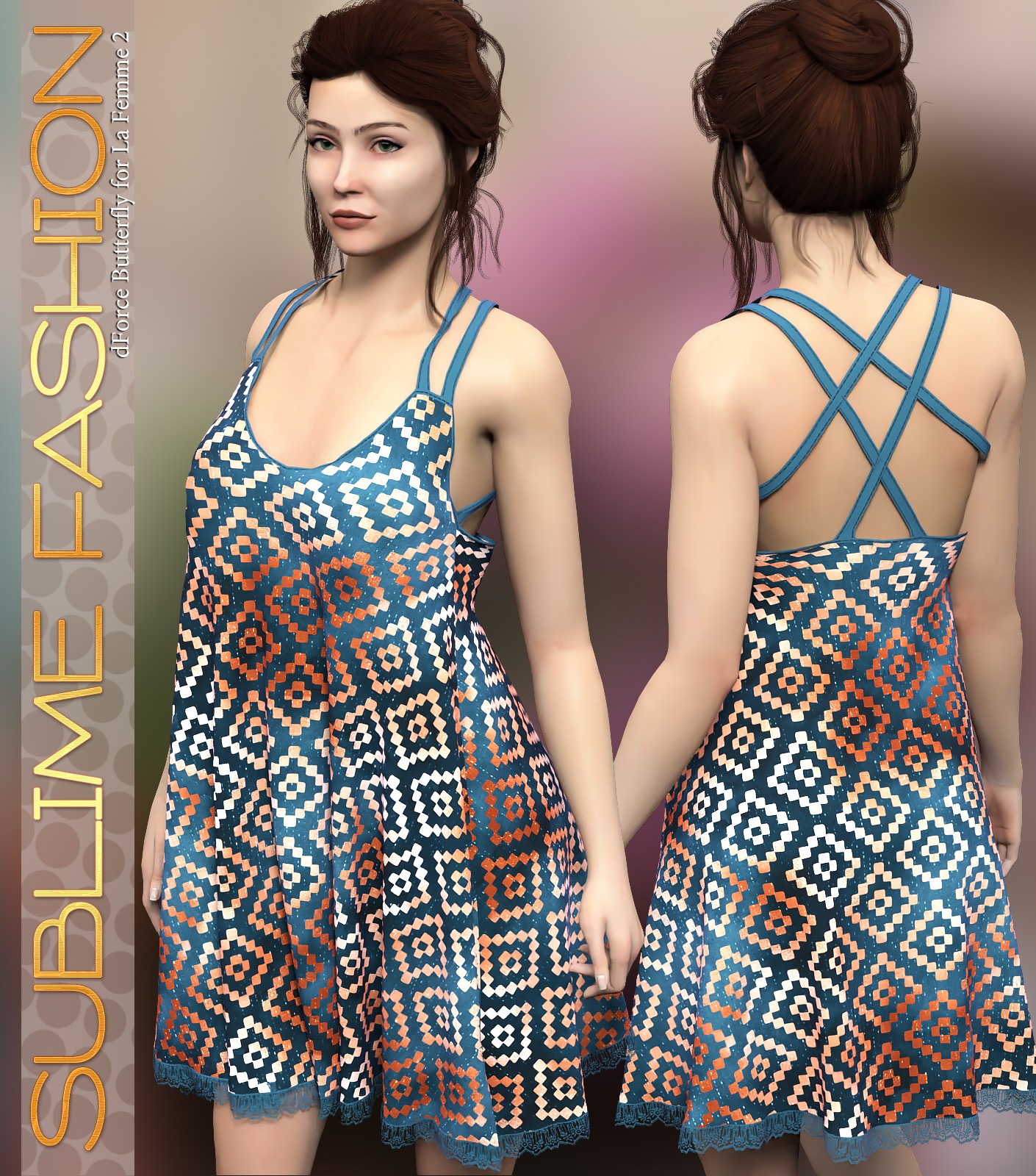 Sublime Fashion Dynamic Butterfly for La Femme 2 by N/A
