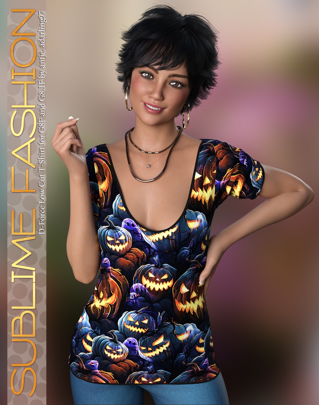 Sublime Fashion D-Force Low Cut T-Shirt for G8F and G8.1F by N/A