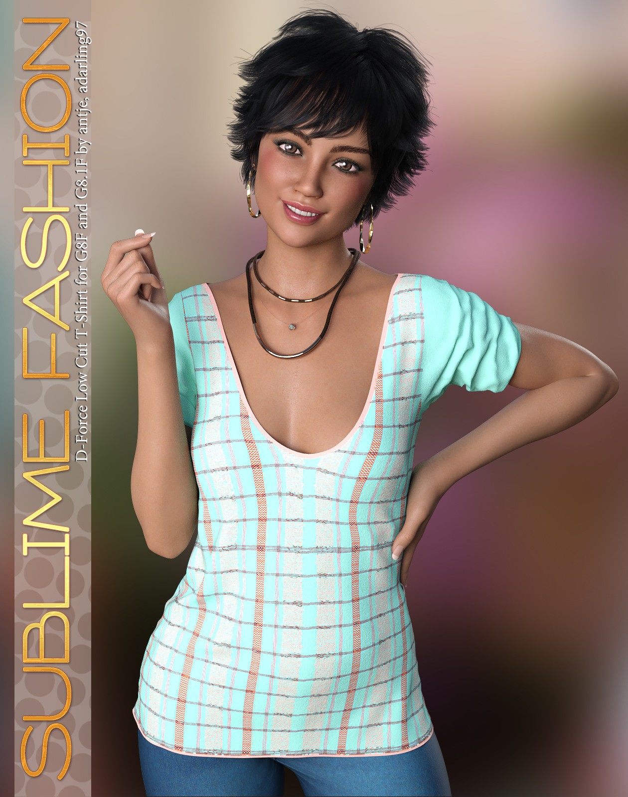 Sublime Fashion D-Force Low Cut T-Shirt for G8F and G8.1F by N/A