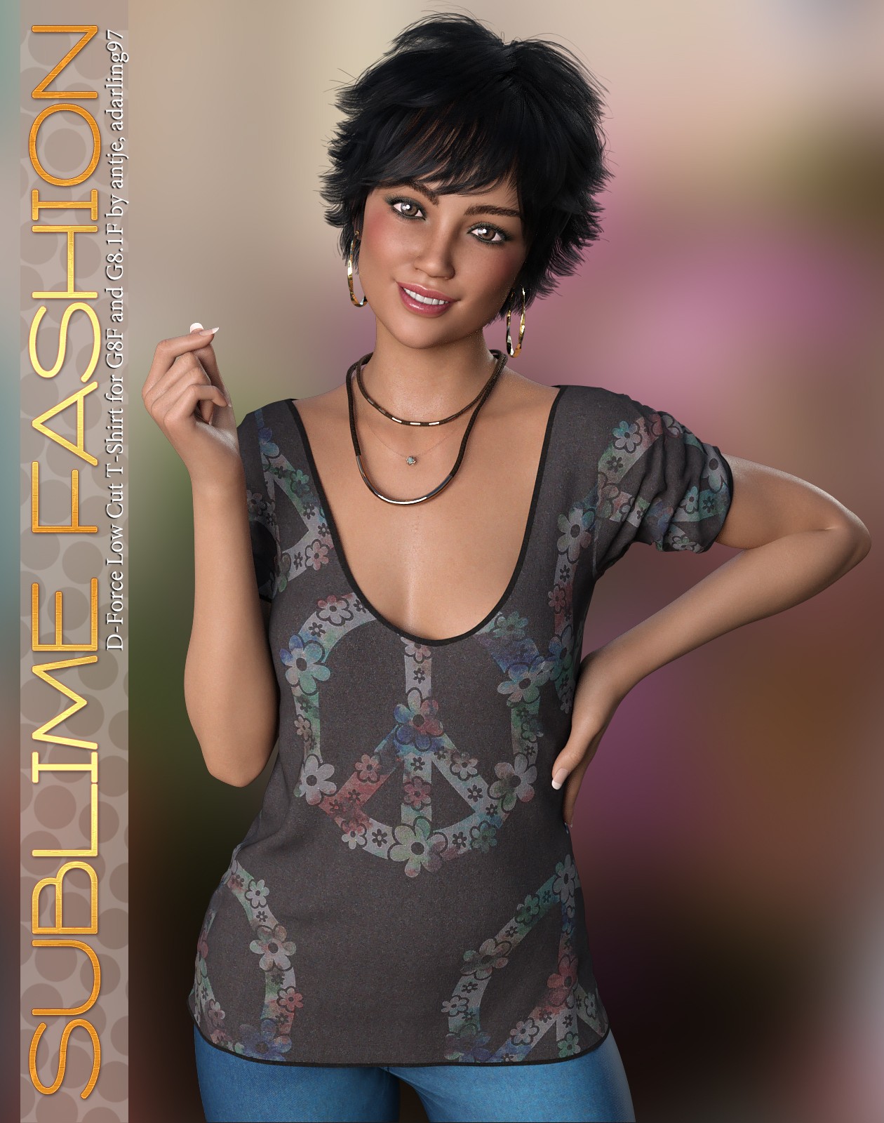 Sublime Fashion D-Force Low Cut T-Shirt for G8F and G8.1F by N/A