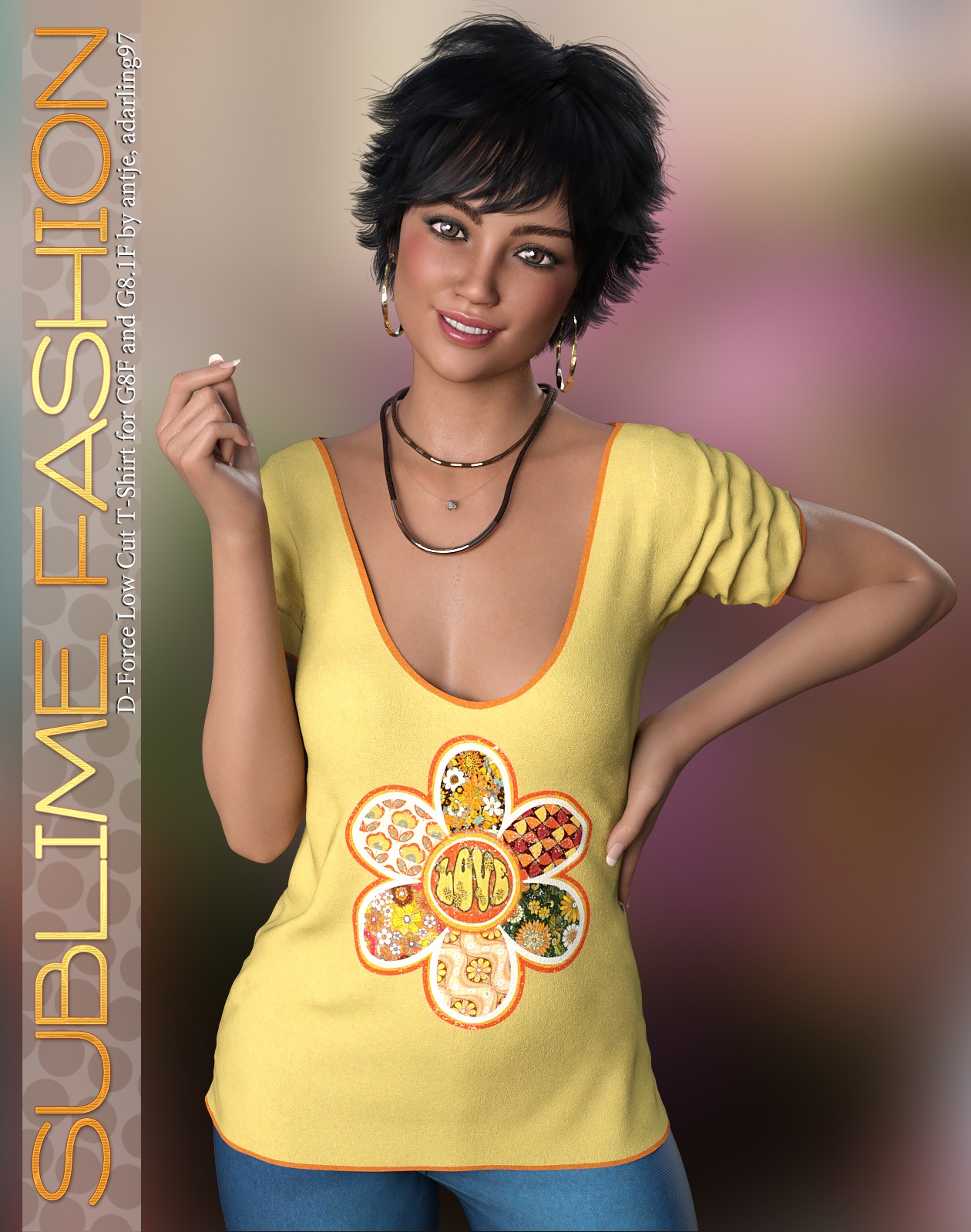 Sublime Fashion D-Force Low Cut T-Shirt for G8F and G8.1F by N/A