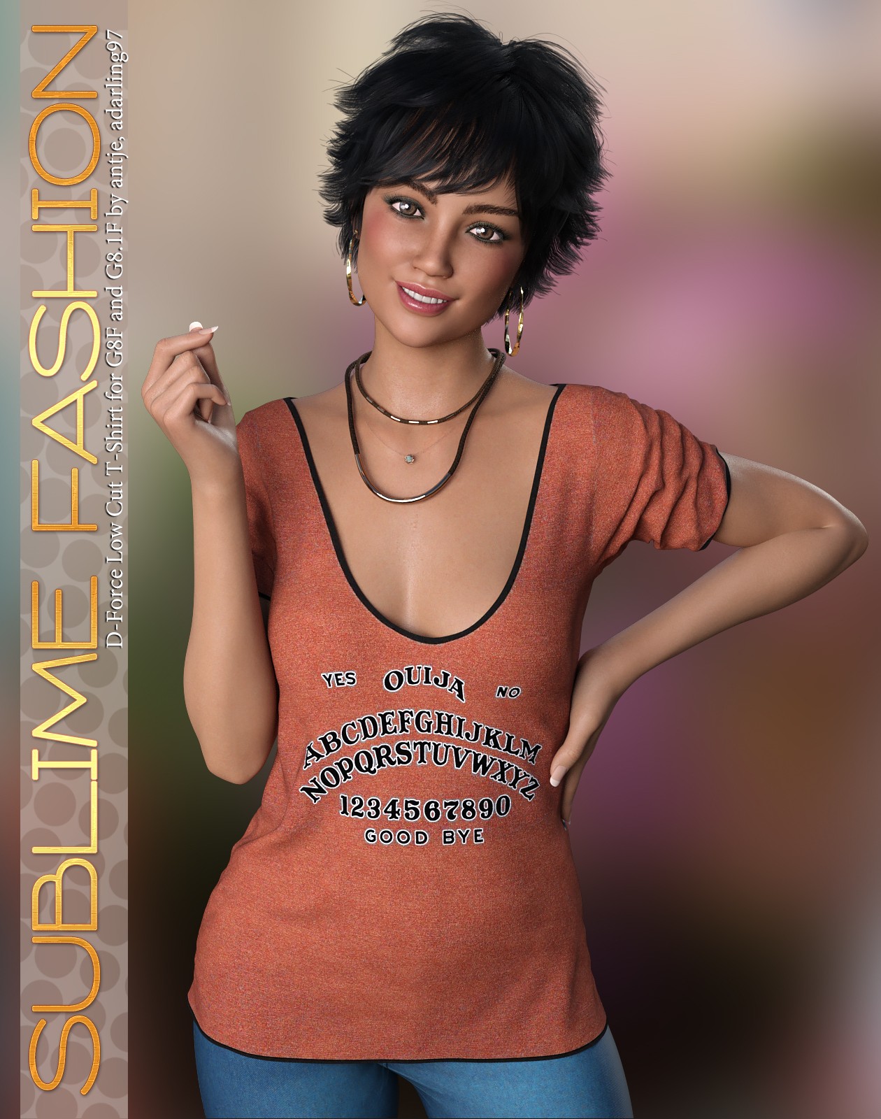 Sublime Fashion D-Force Low Cut T-Shirt for G8F and G8.1F by N/A