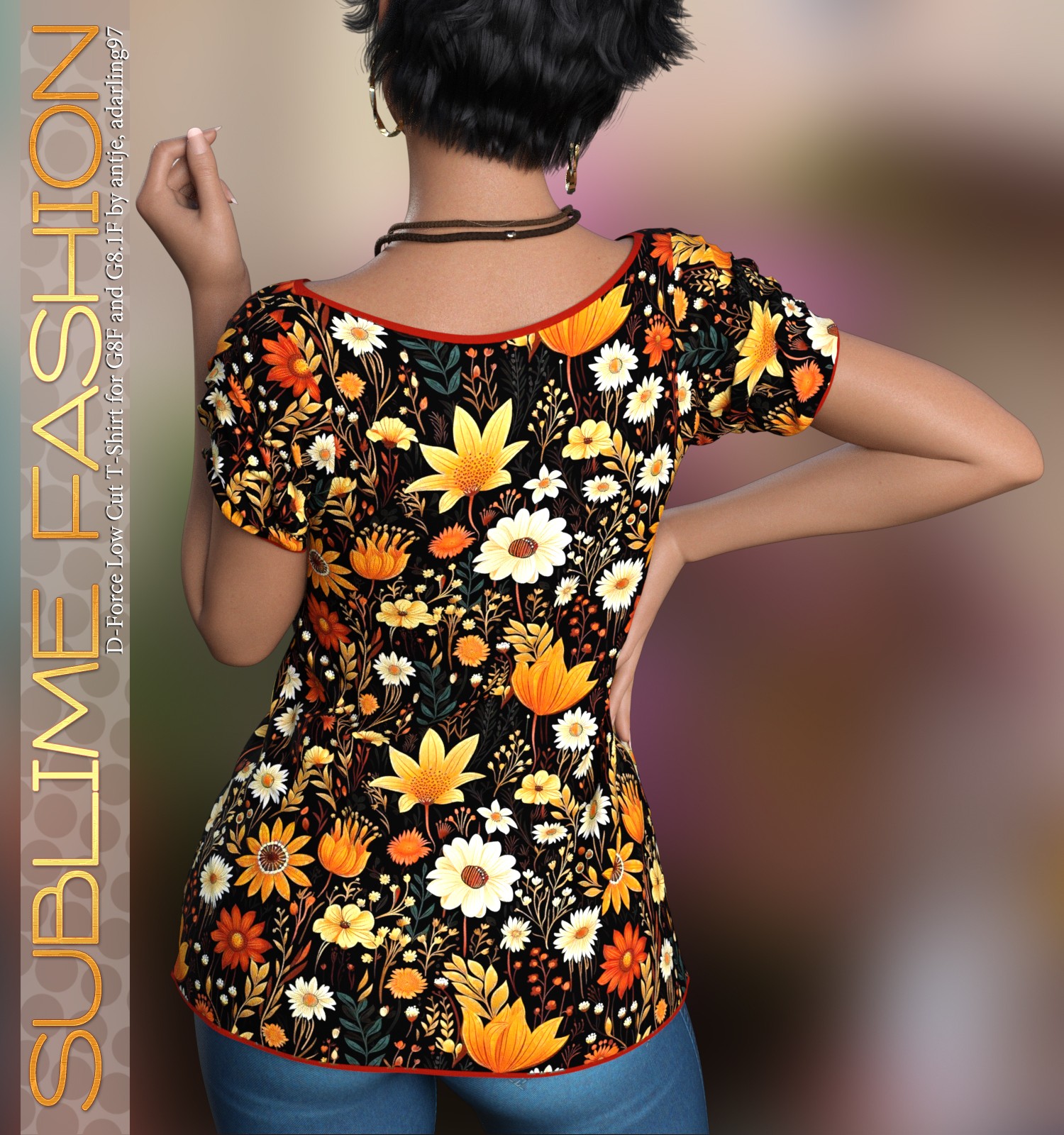 Sublime Fashion D-Force Low Cut T-Shirt for G8F and G8.1F by N/A