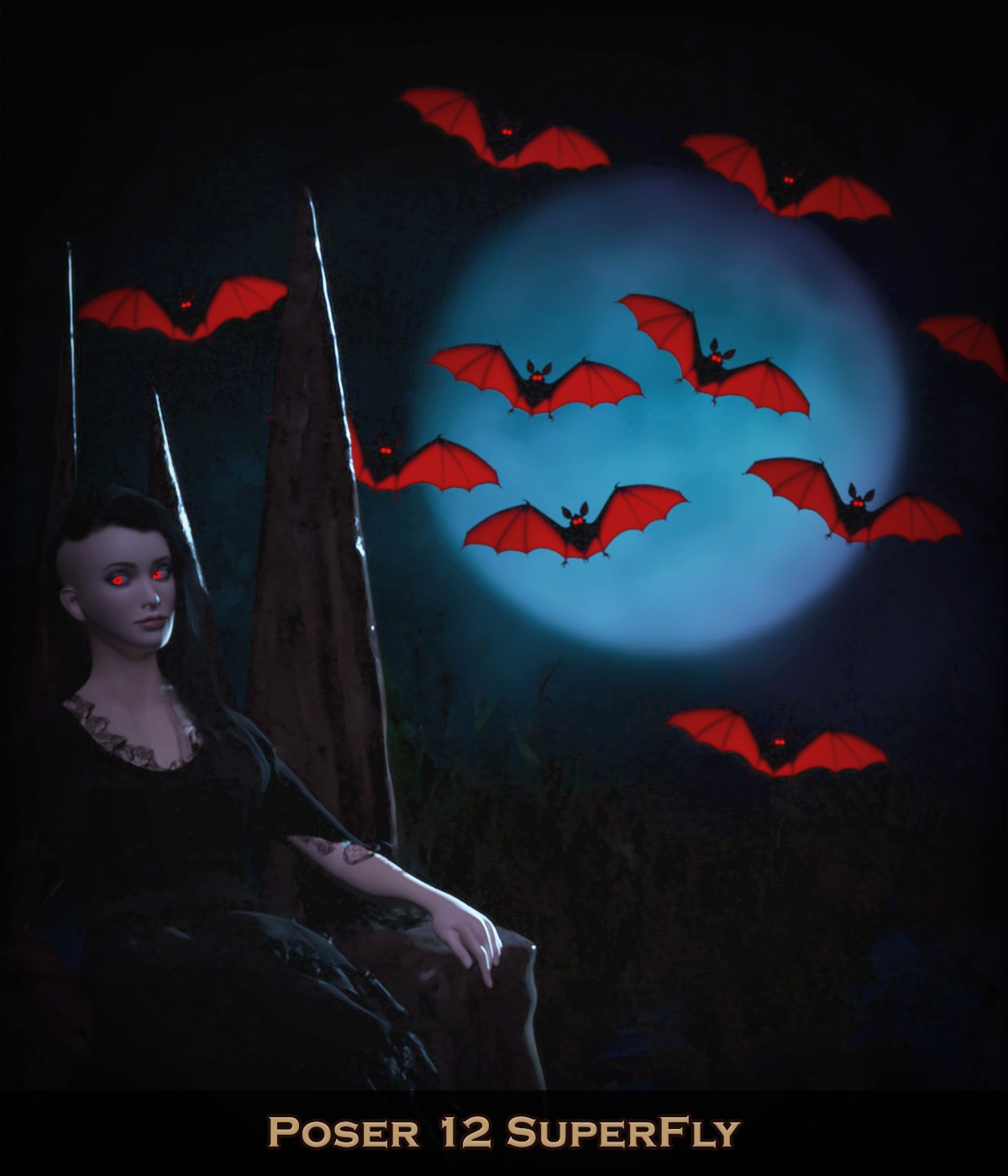 FRQ Props: Spooky Bats by N/A