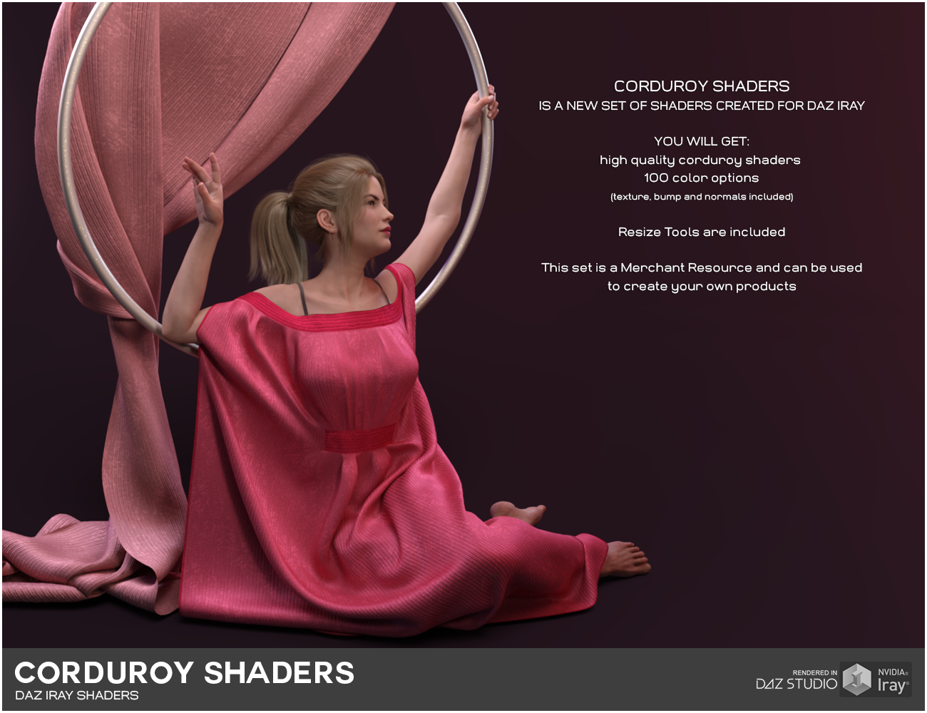 Daz Iray - Corduroy Shaders by N/A