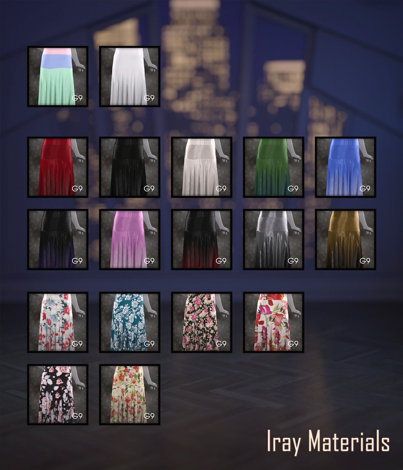 FRQ dForce: 1920s Dress for Genesis 9 by N/A