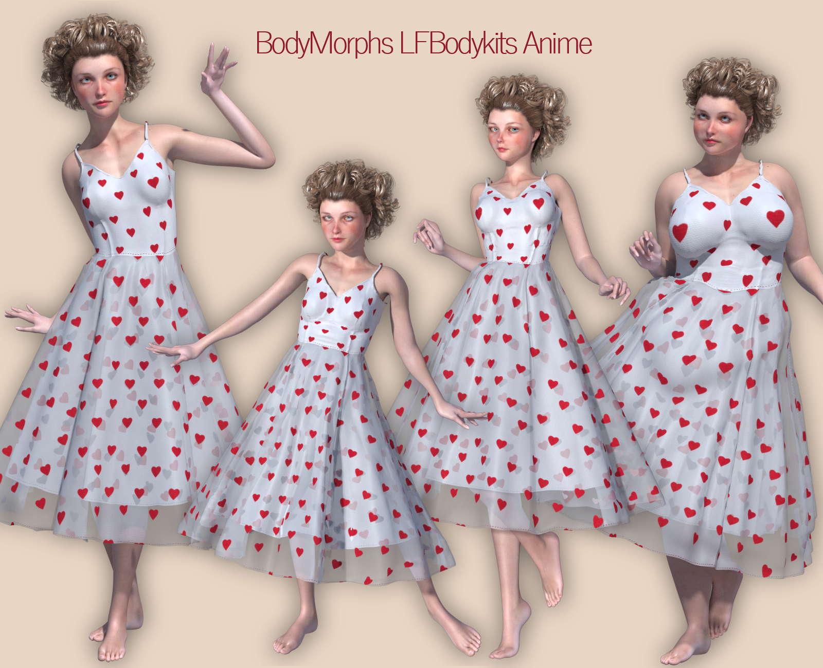 Vintage Dress for La Femme 1 and 2 by N/A