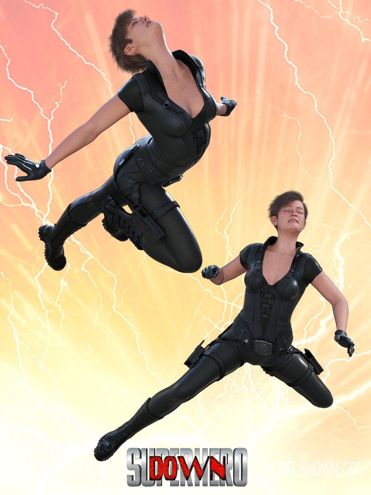 SuperHero Down for G9F Volume 2 by N/A